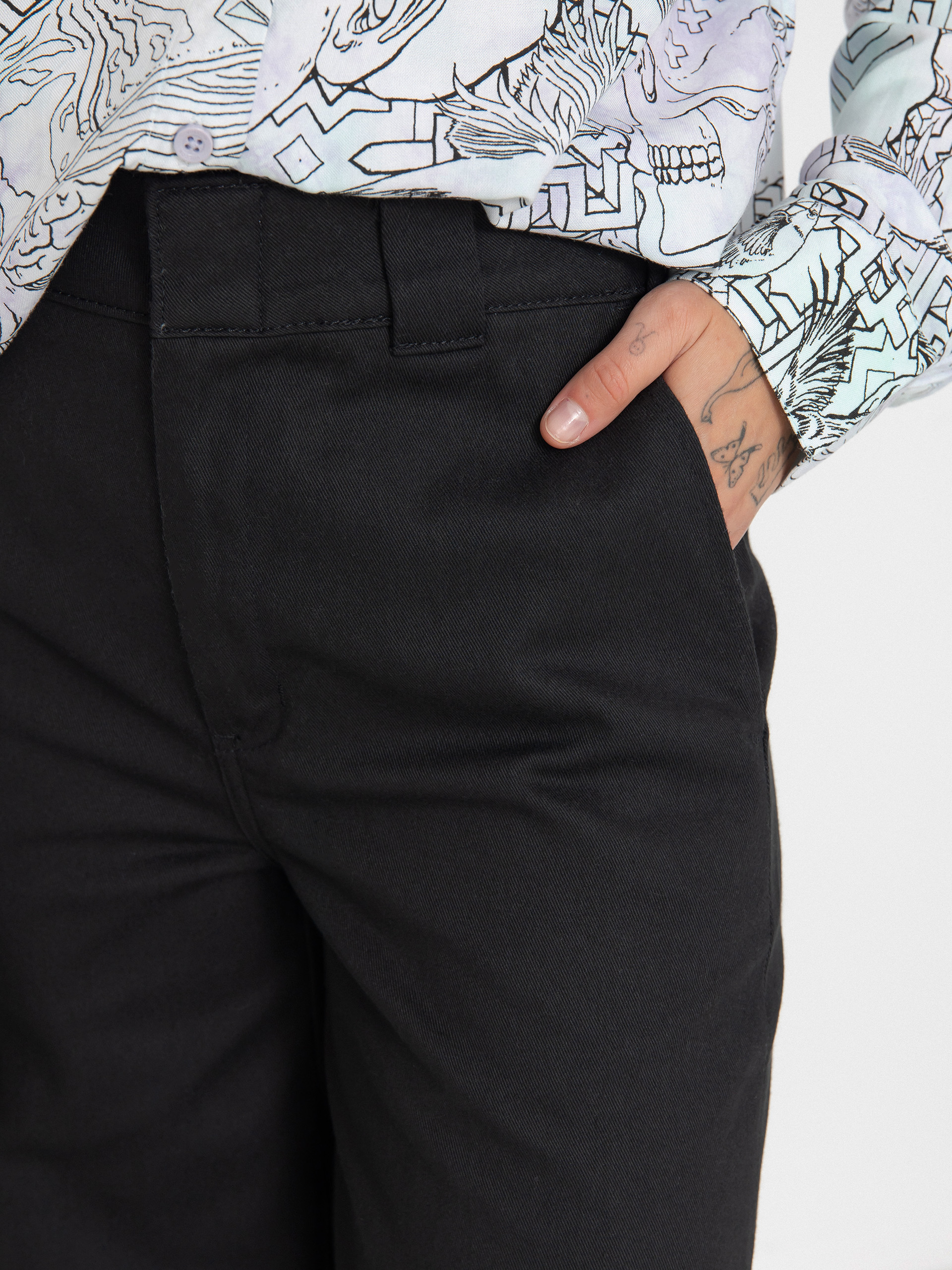 Pantaloni Dickies Wide Leg Wmn (black)