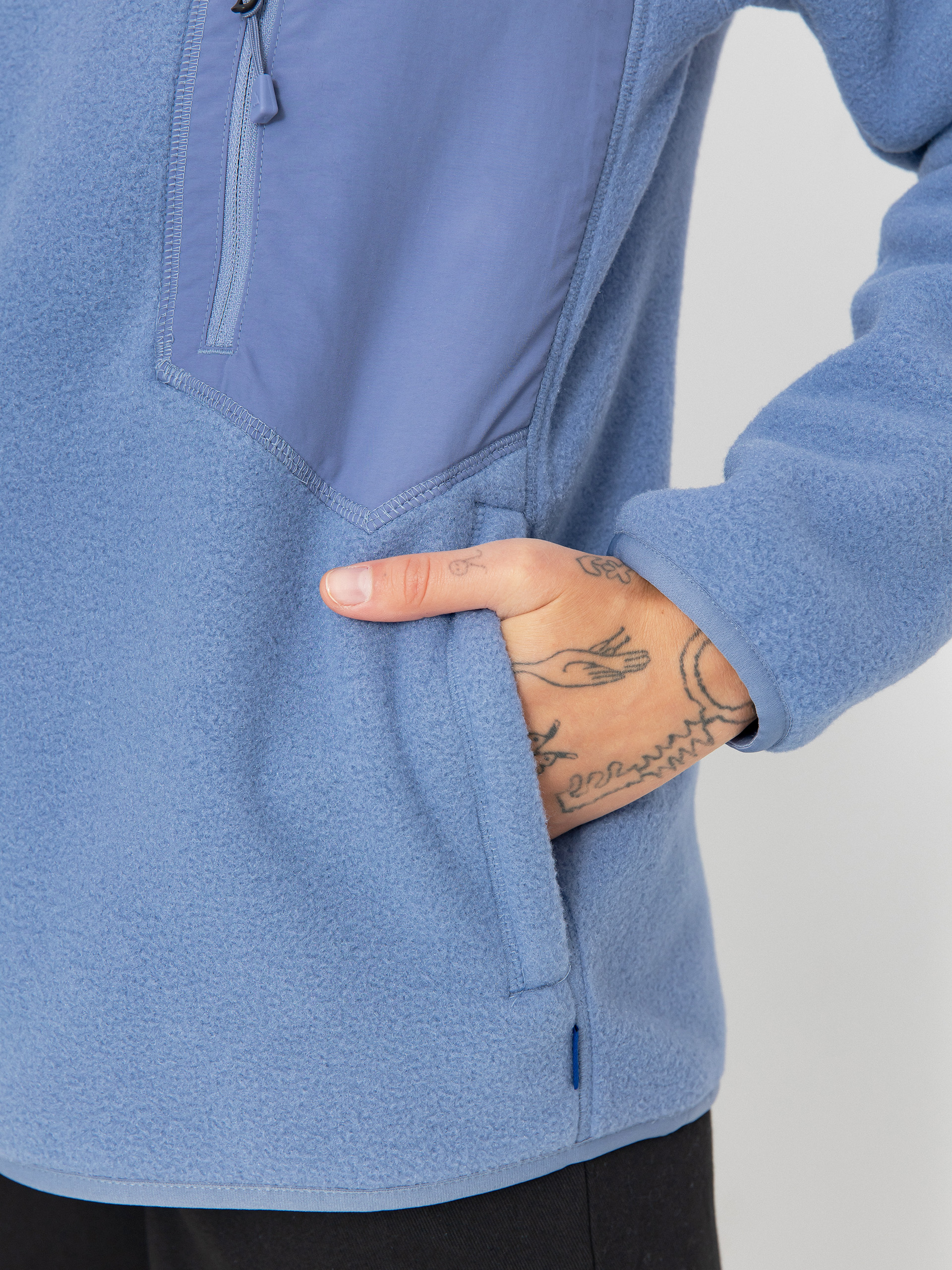 Hanorac cu glugă Burton Cinder Wmn (slate blue)