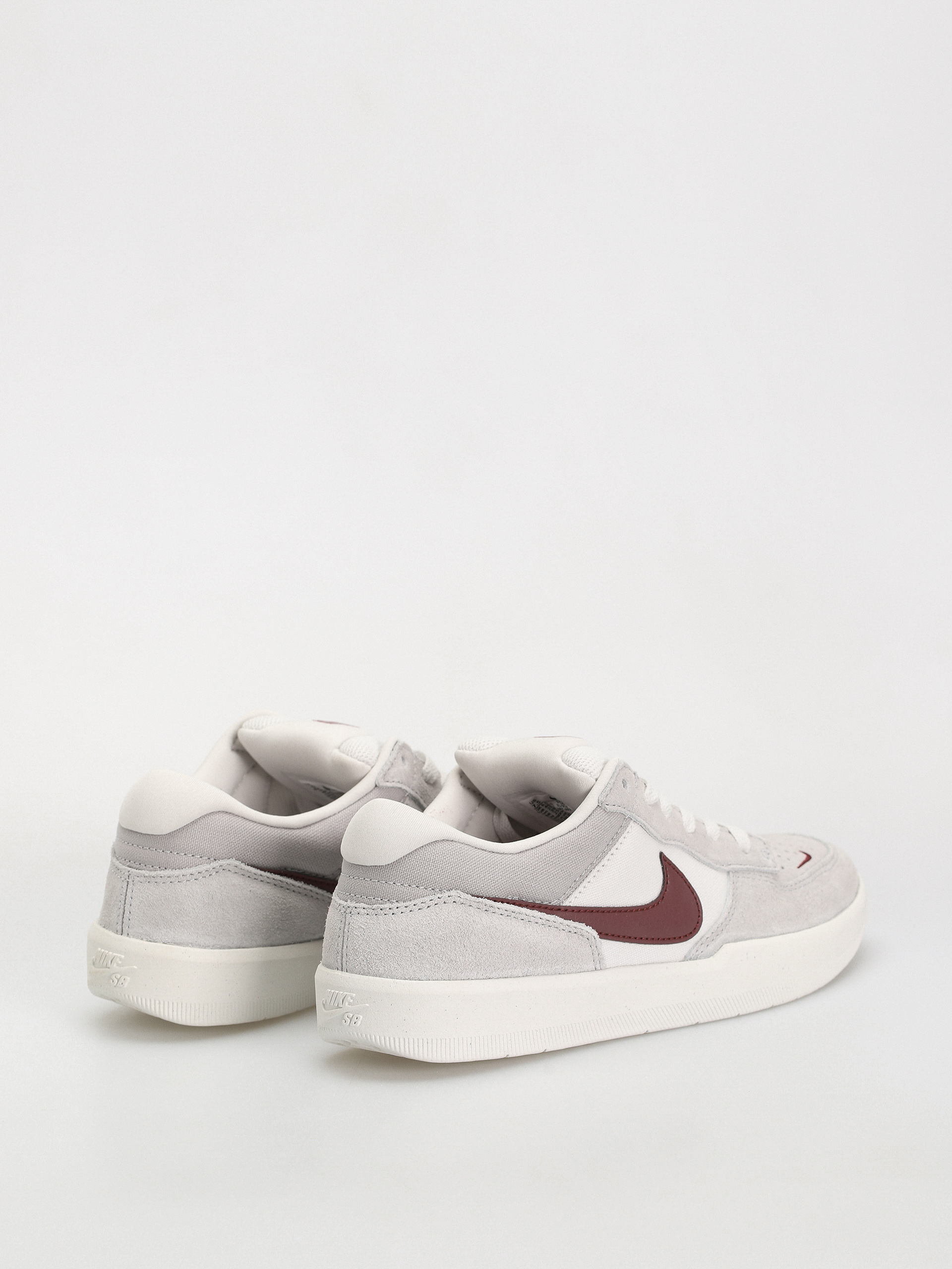 Pantofi Nike SB Force 58 (platinum tint/dark team red wolf grey)