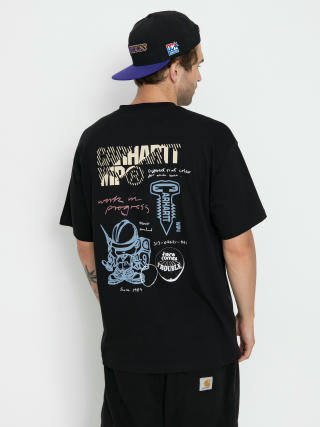 Tricou Carhartt WIP Archivo (black)