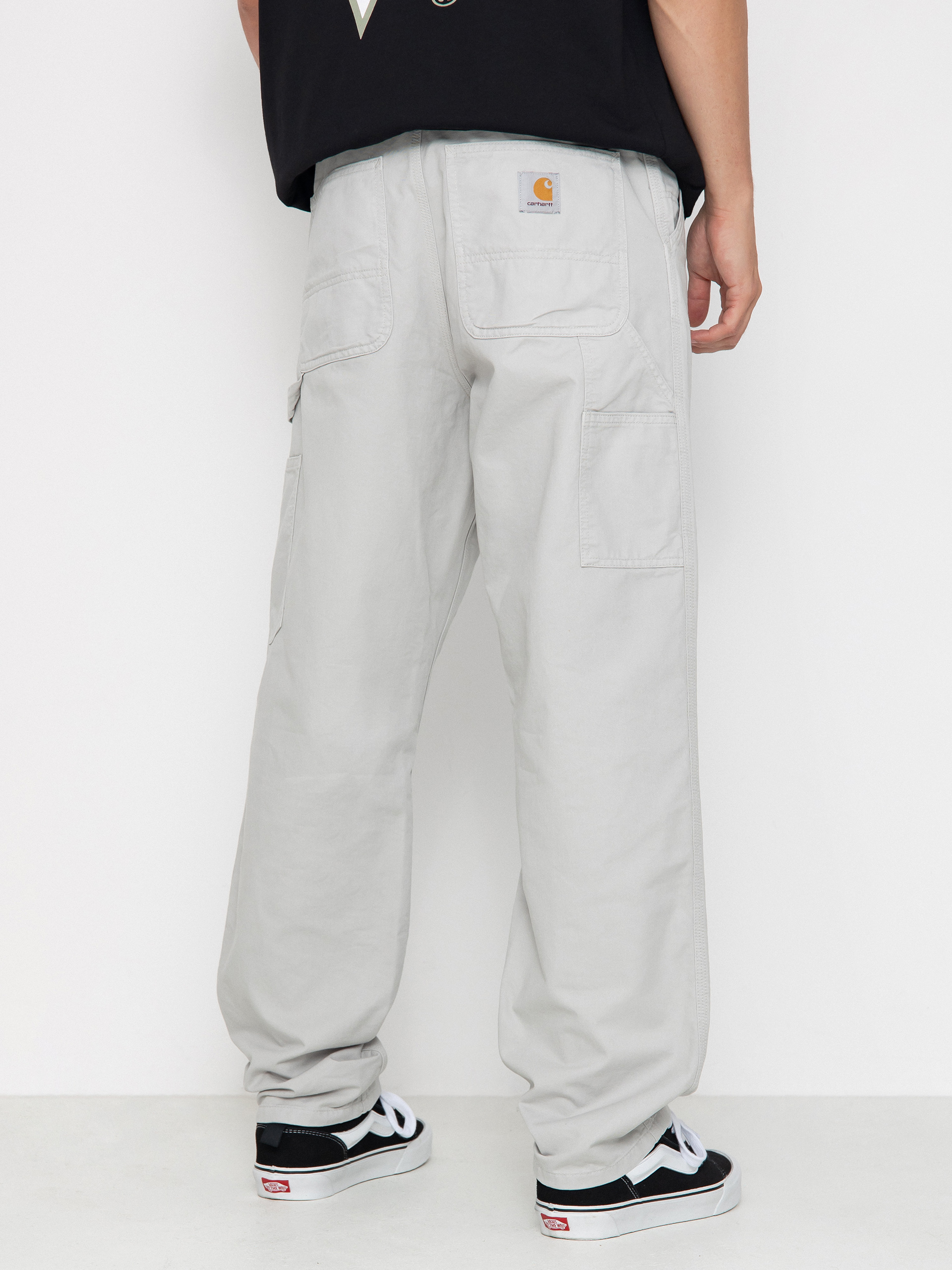 Pantaloni Carhartt WIP Single Knee (sonic silver)