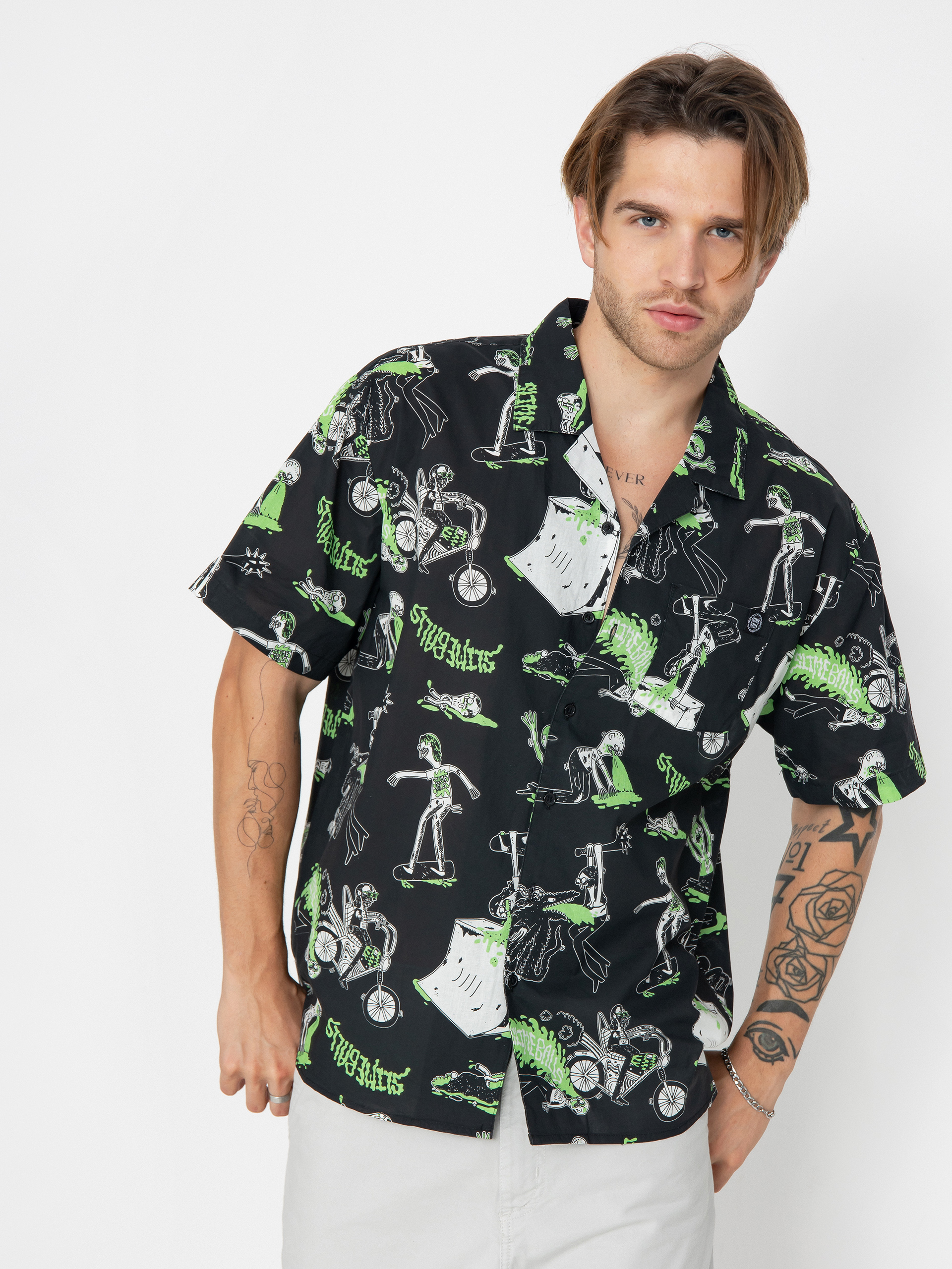 Cămașă Santa Cruz Scene Report (black)