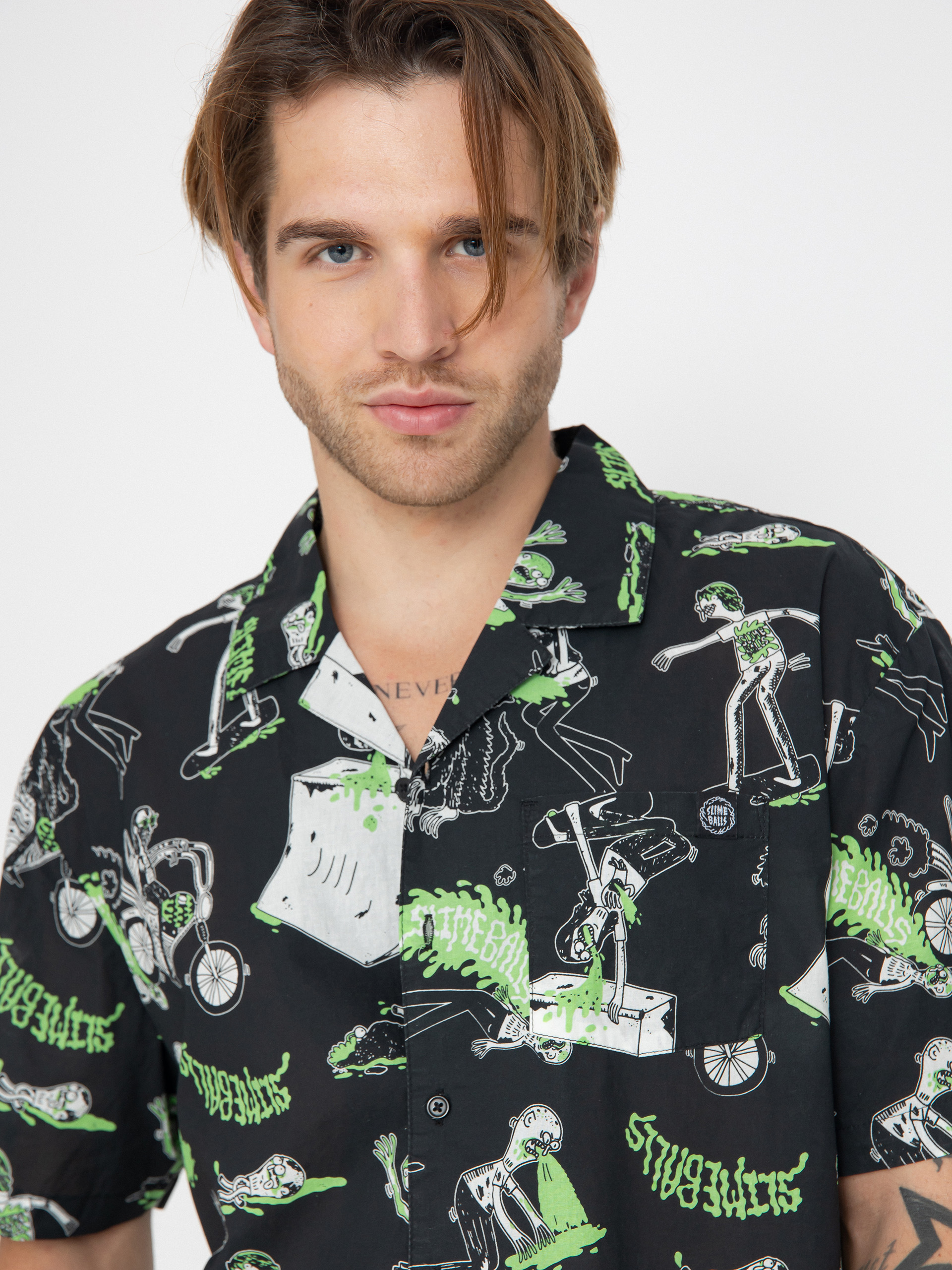 Cămașă Santa Cruz Scene Report (black)