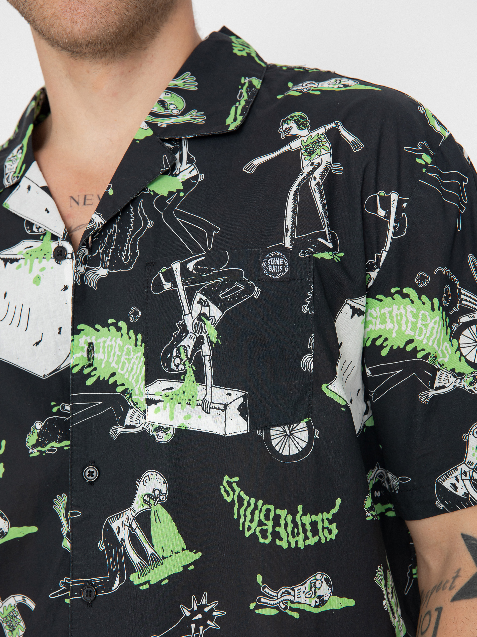 Cămașă Santa Cruz Scene Report (black)