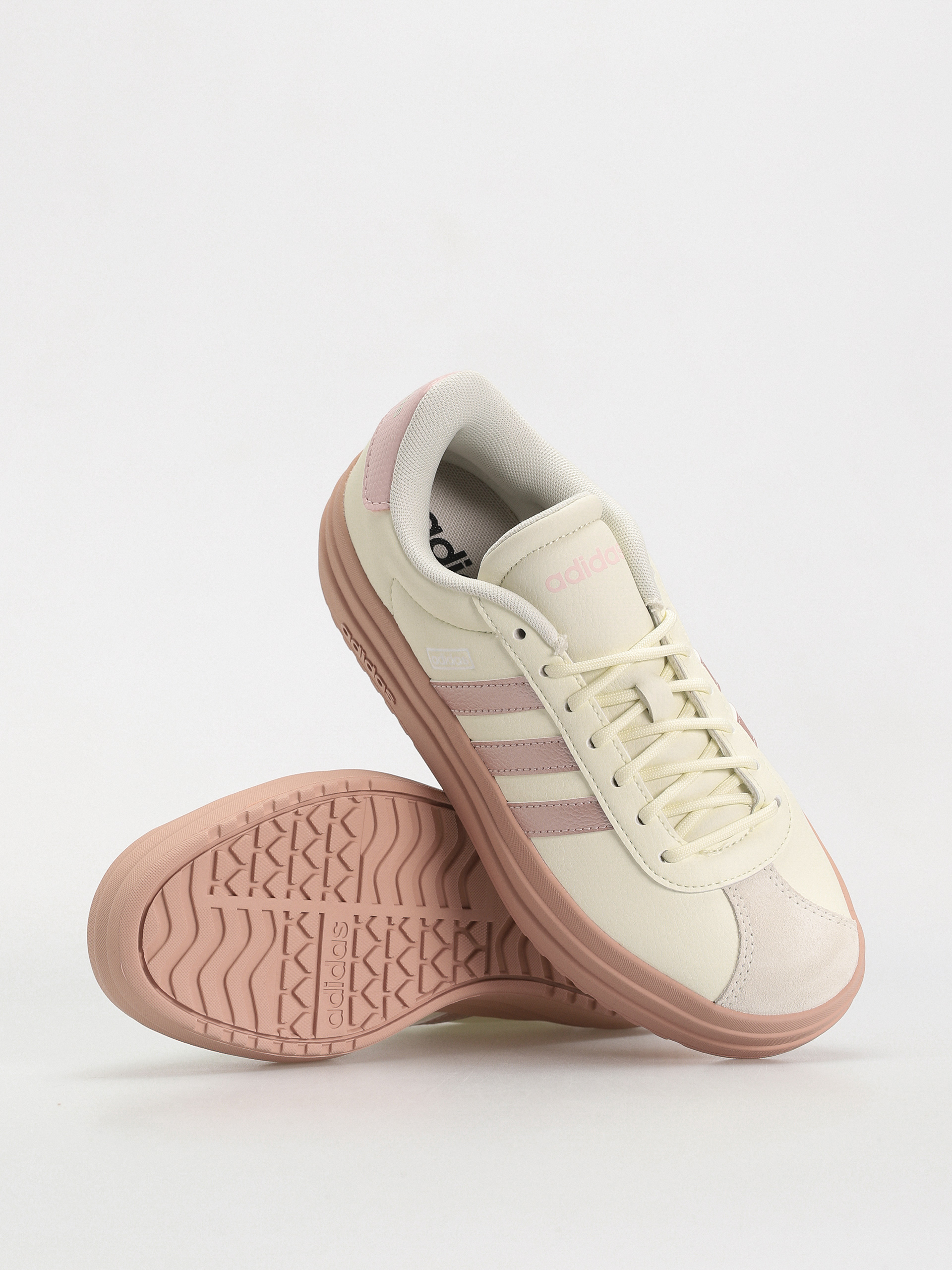 Pantofi adidas Originals Vl Court Bold Wmn (ivory/sapime/sanpin)