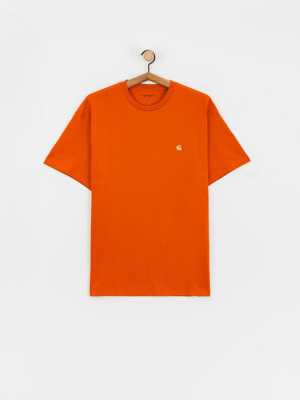 Tricou Carhartt WIP Chase (turmeric/gold)