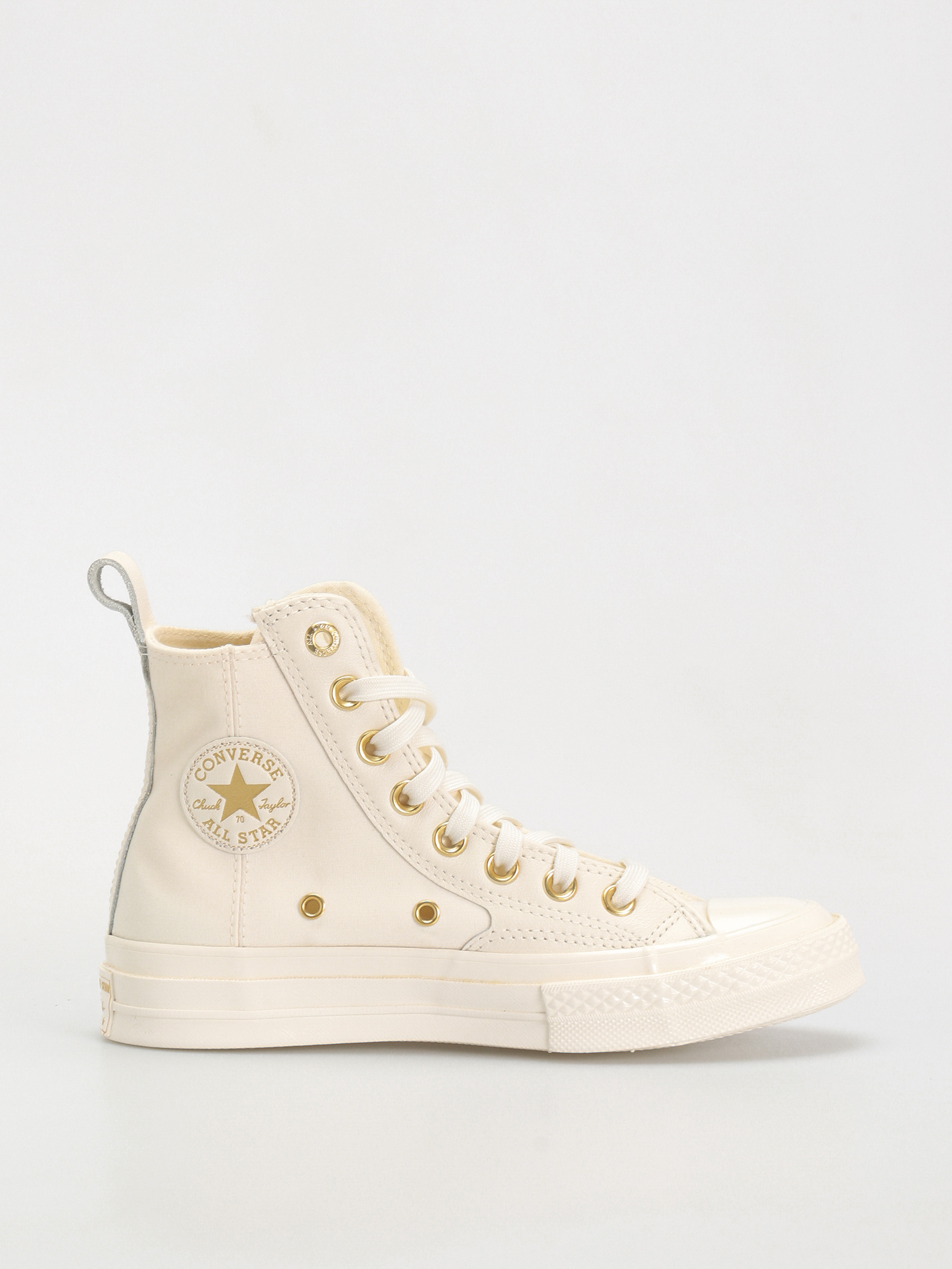 Teniși Converse Chuck 70 Hi (egret/gold/egret)