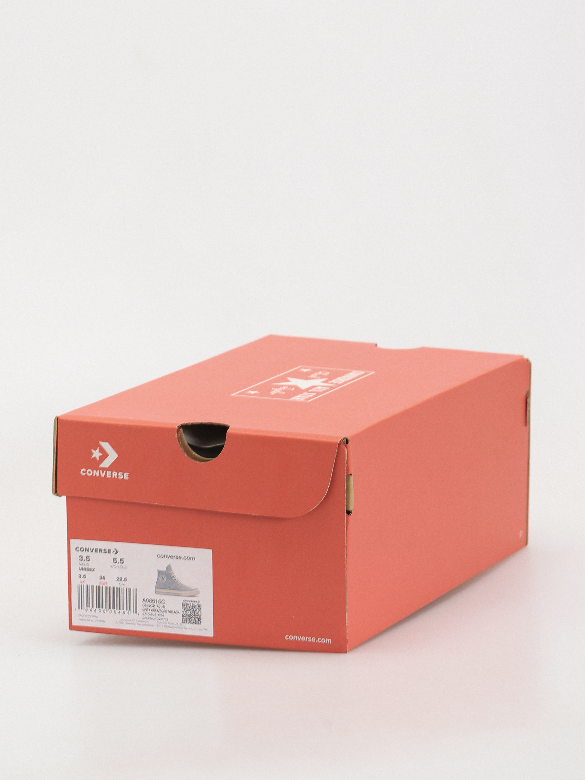 Teniși Converse Chuck 70 Hi (grey area/egret/black)