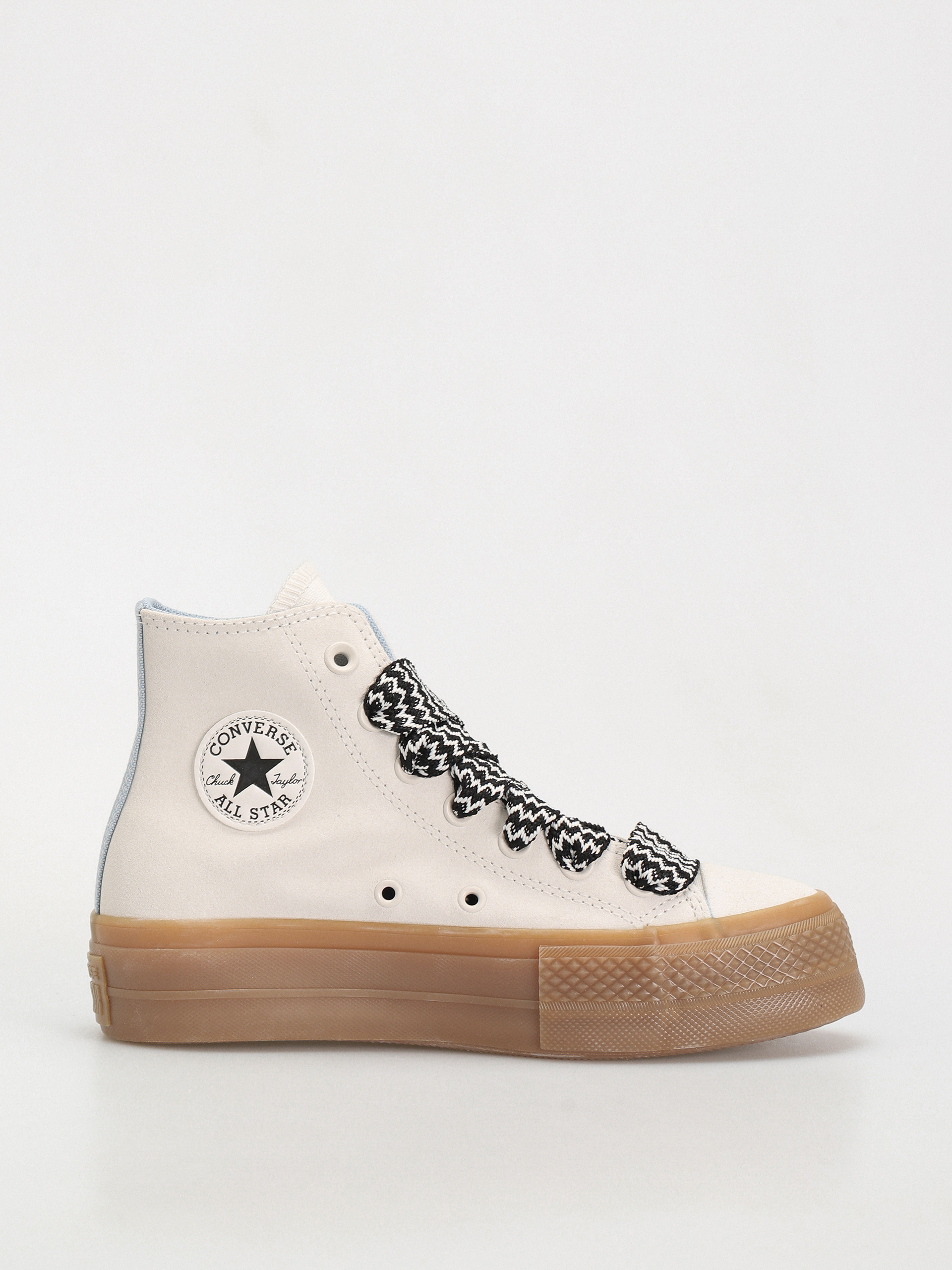 Teniși Converse Chuck Taylor All Star Lift Hi Wmn (vintage white/out of the blue)