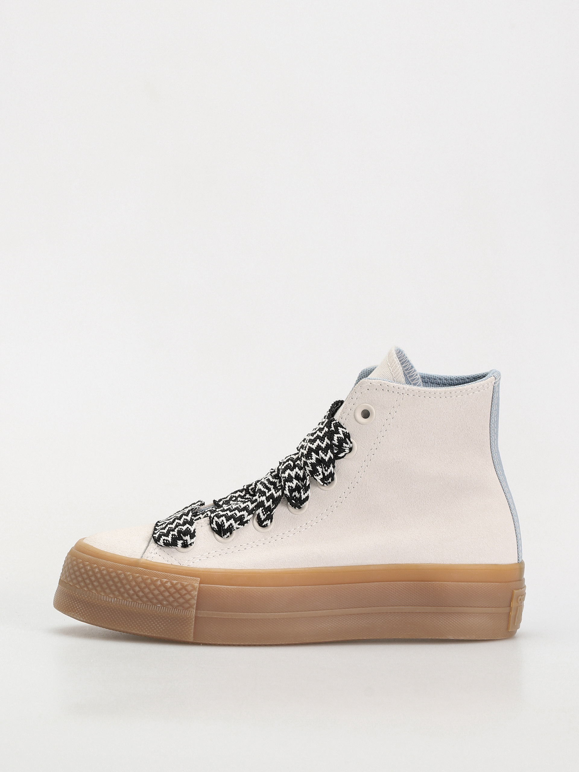 Teniși Converse Chuck Taylor All Star Lift Hi Wmn (vintage white/out of the blue)