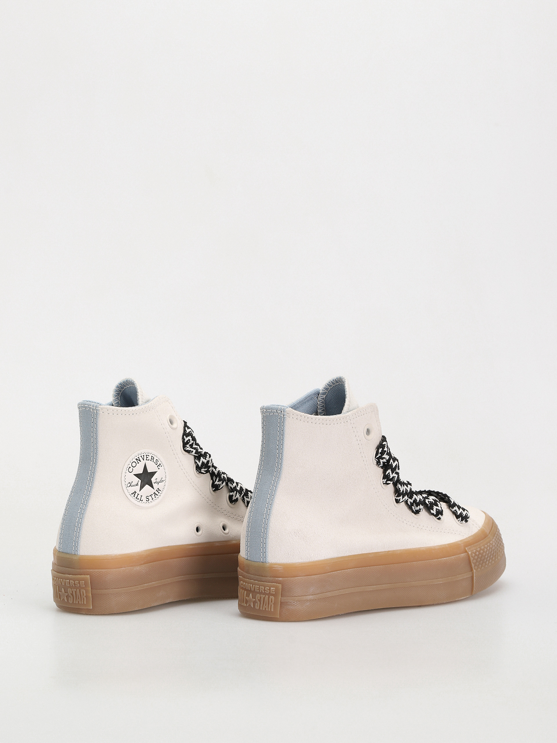 Teniși Converse Chuck Taylor All Star Lift Hi Wmn (vintage white/out of the blue)