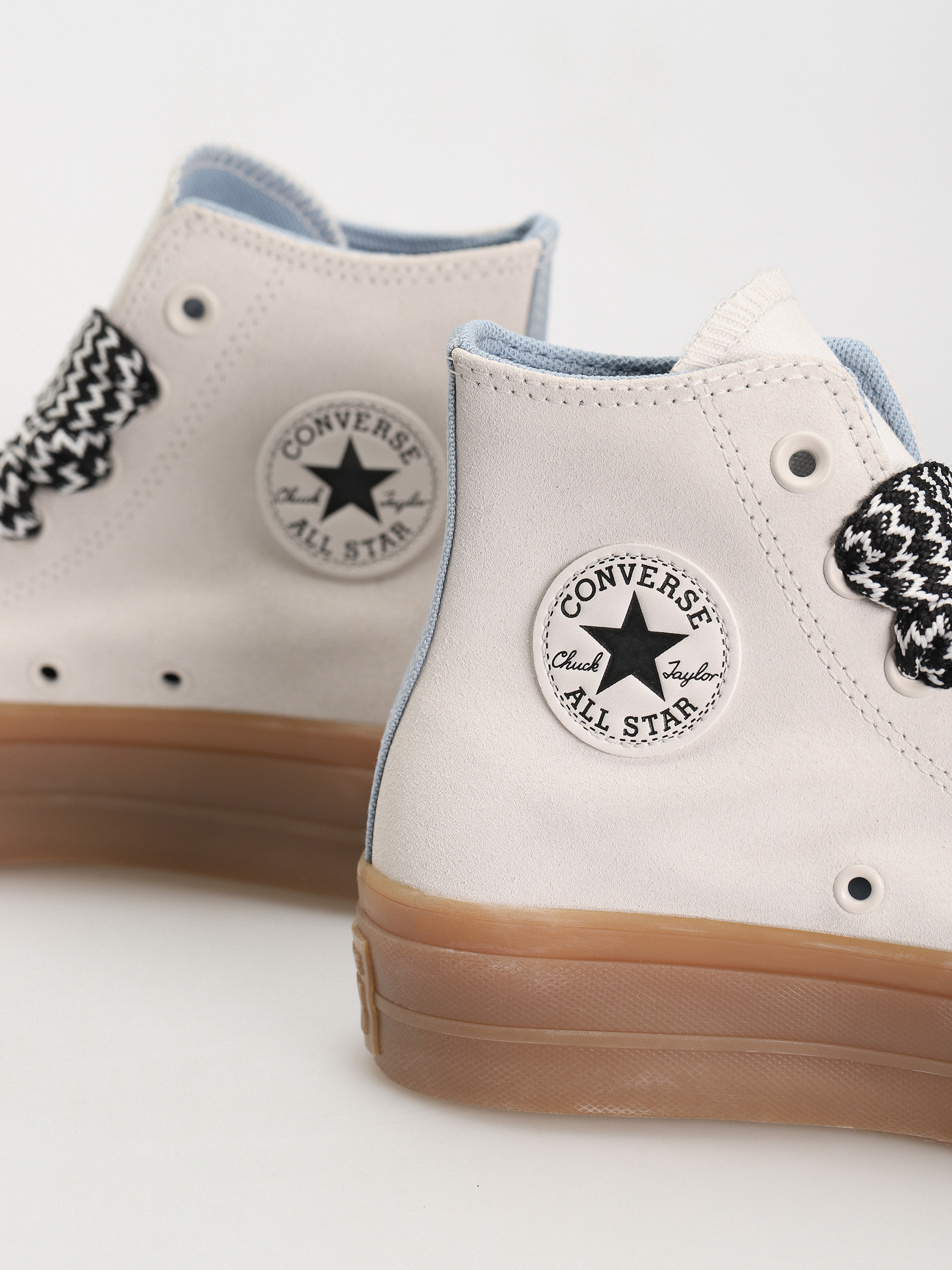 Teniși Converse Chuck Taylor All Star Lift Hi Wmn (vintage white/out of the blue)