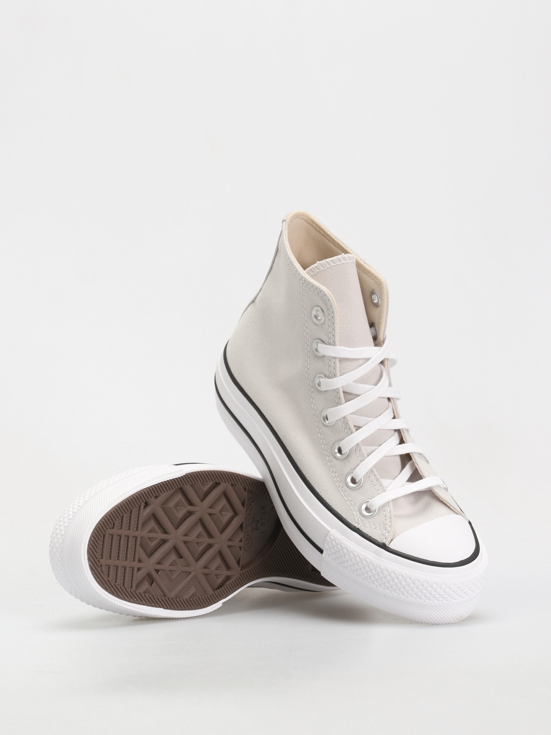 Teniși Converse Chuck Taylor All Star Lift Hi Wmn (barely grey/white/black)