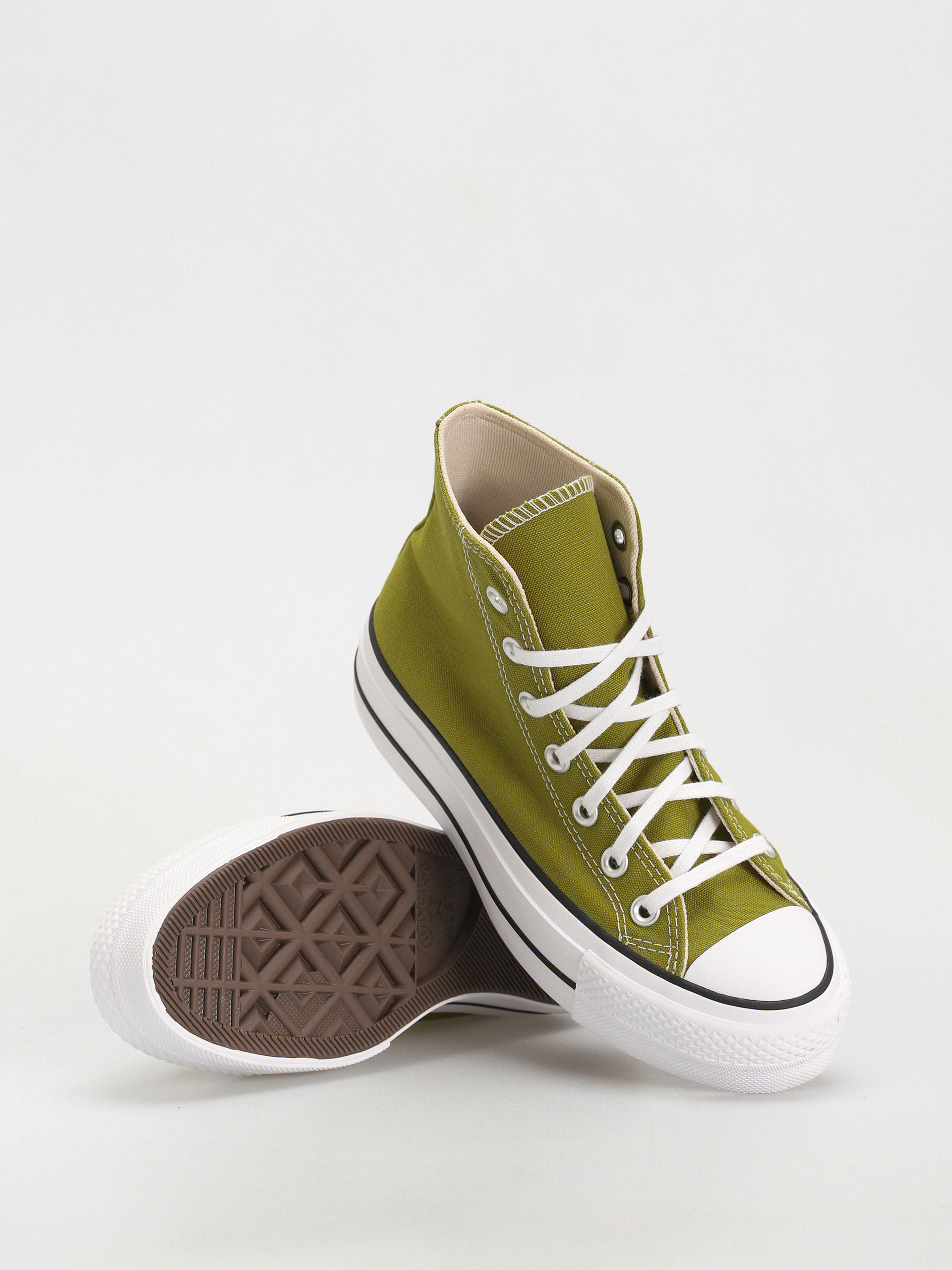 Teniși Converse Chuck Taylor All Star Lift Hi Wmn (magic forest/white/black)