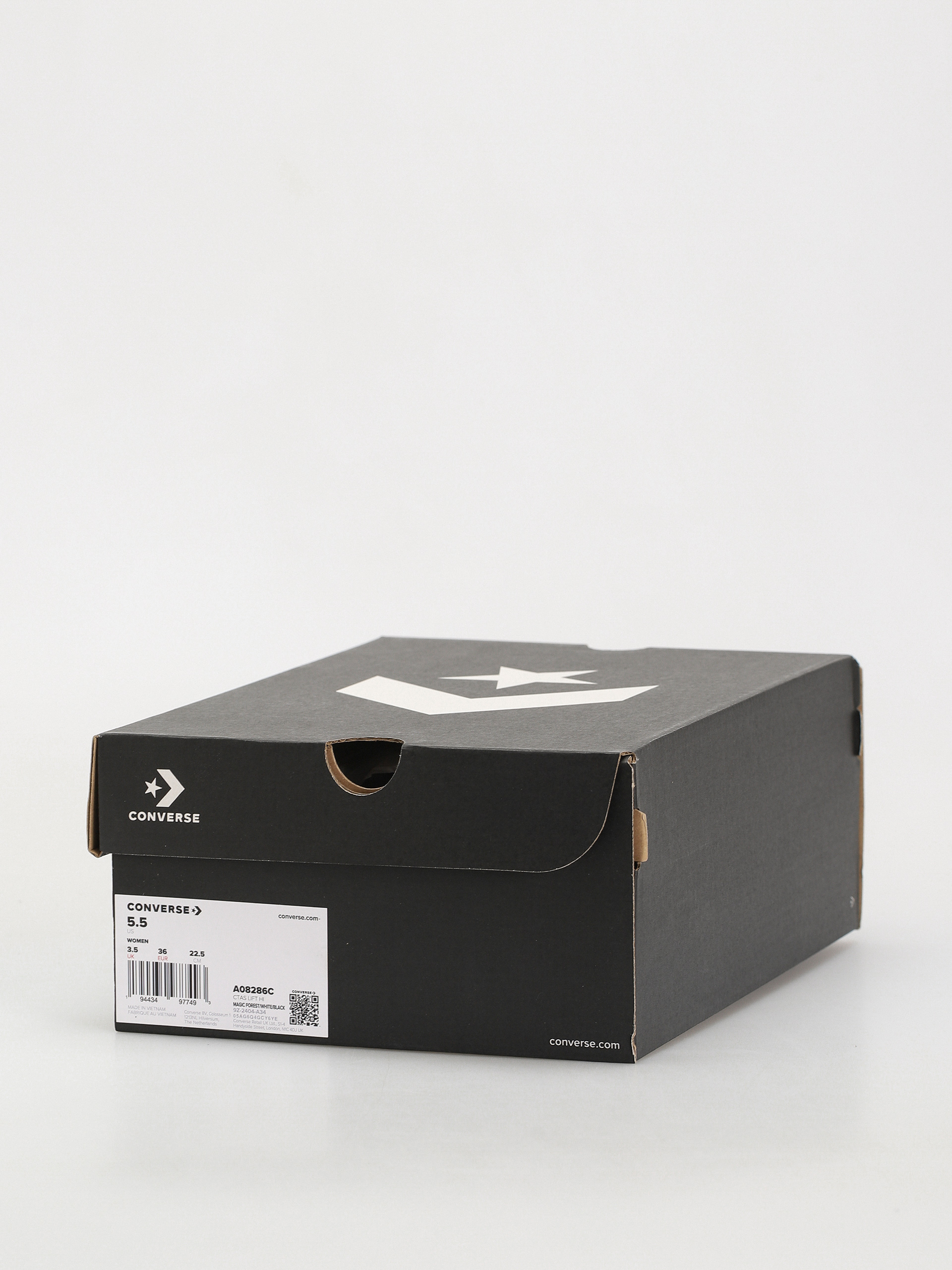 Teniși Converse Chuck Taylor All Star Lift Hi Wmn (magic forest/white/black)