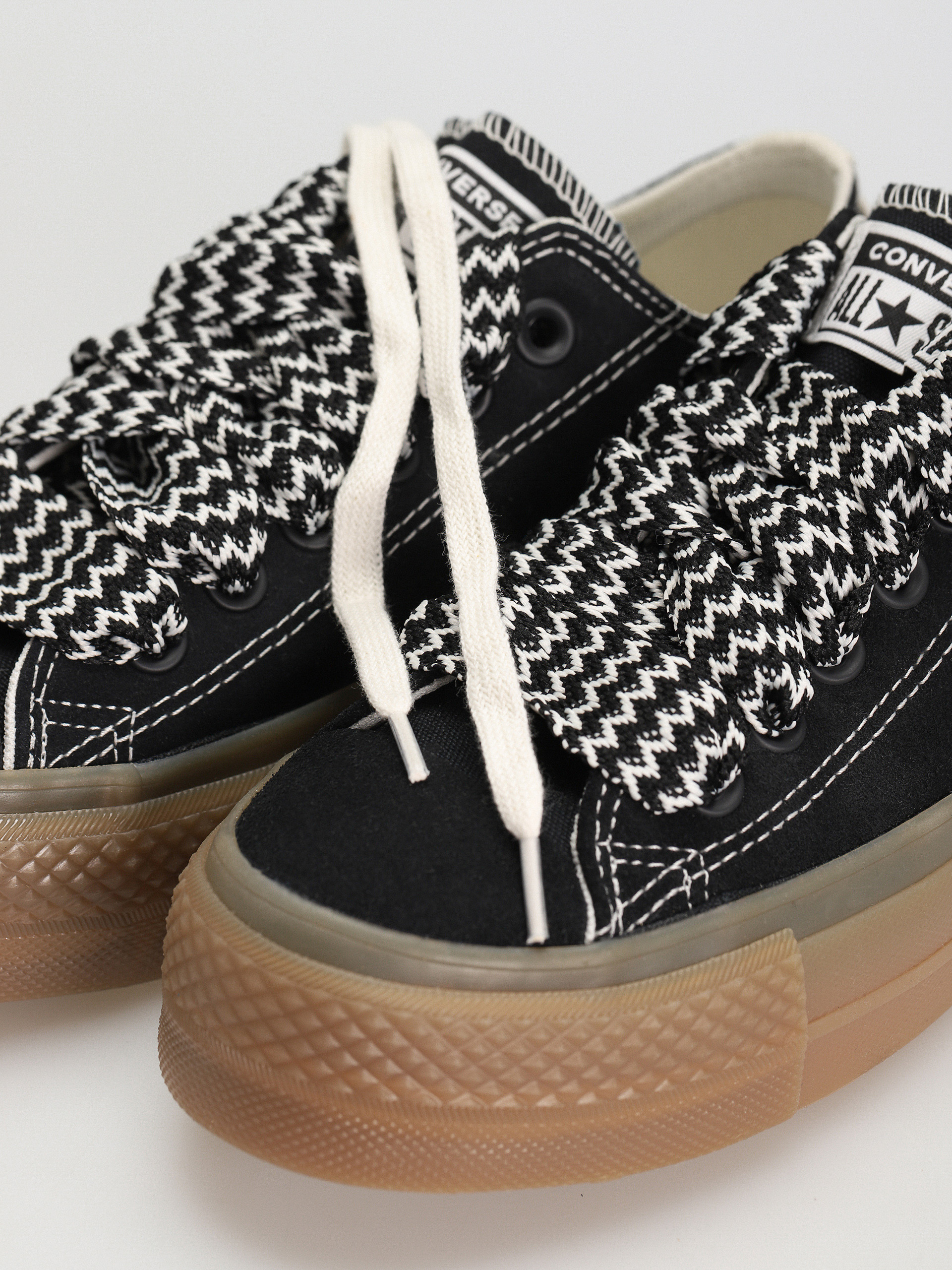 Teniși Converse Chuck Taylor All Star Lift Hi Wmn (black/egret/light brown)