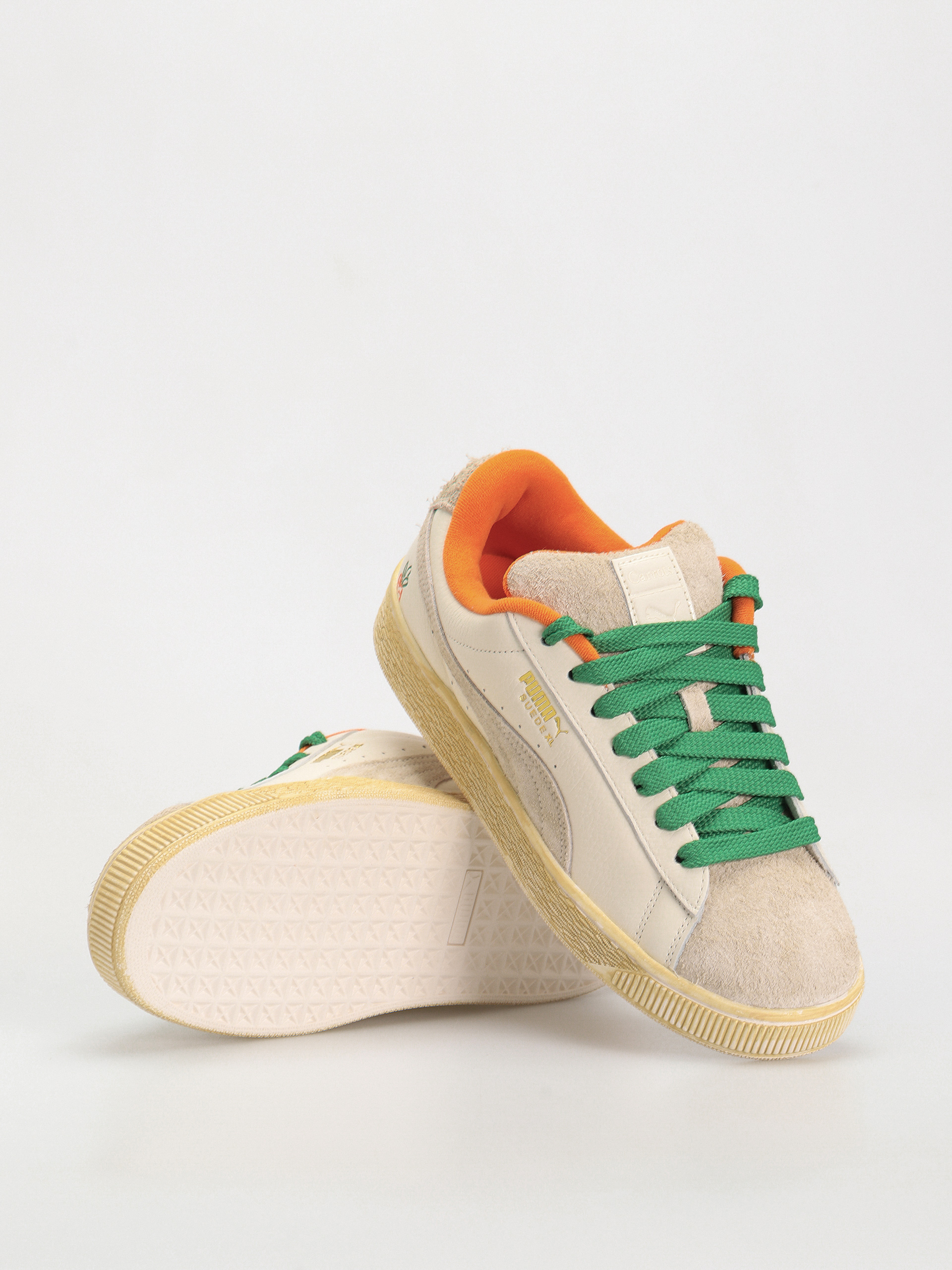 Pantofi Puma X Carrots Suede XL (warm white rickie orange)