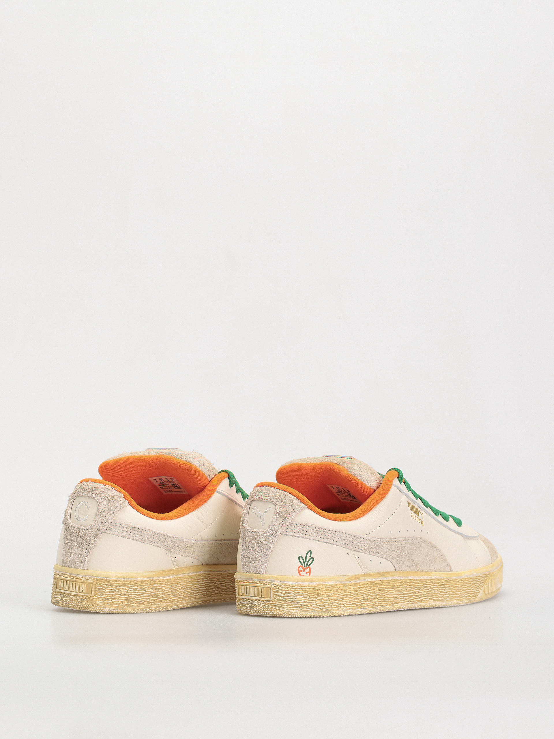 Pantofi Puma X Carrots Suede XL (warm white rickie orange)