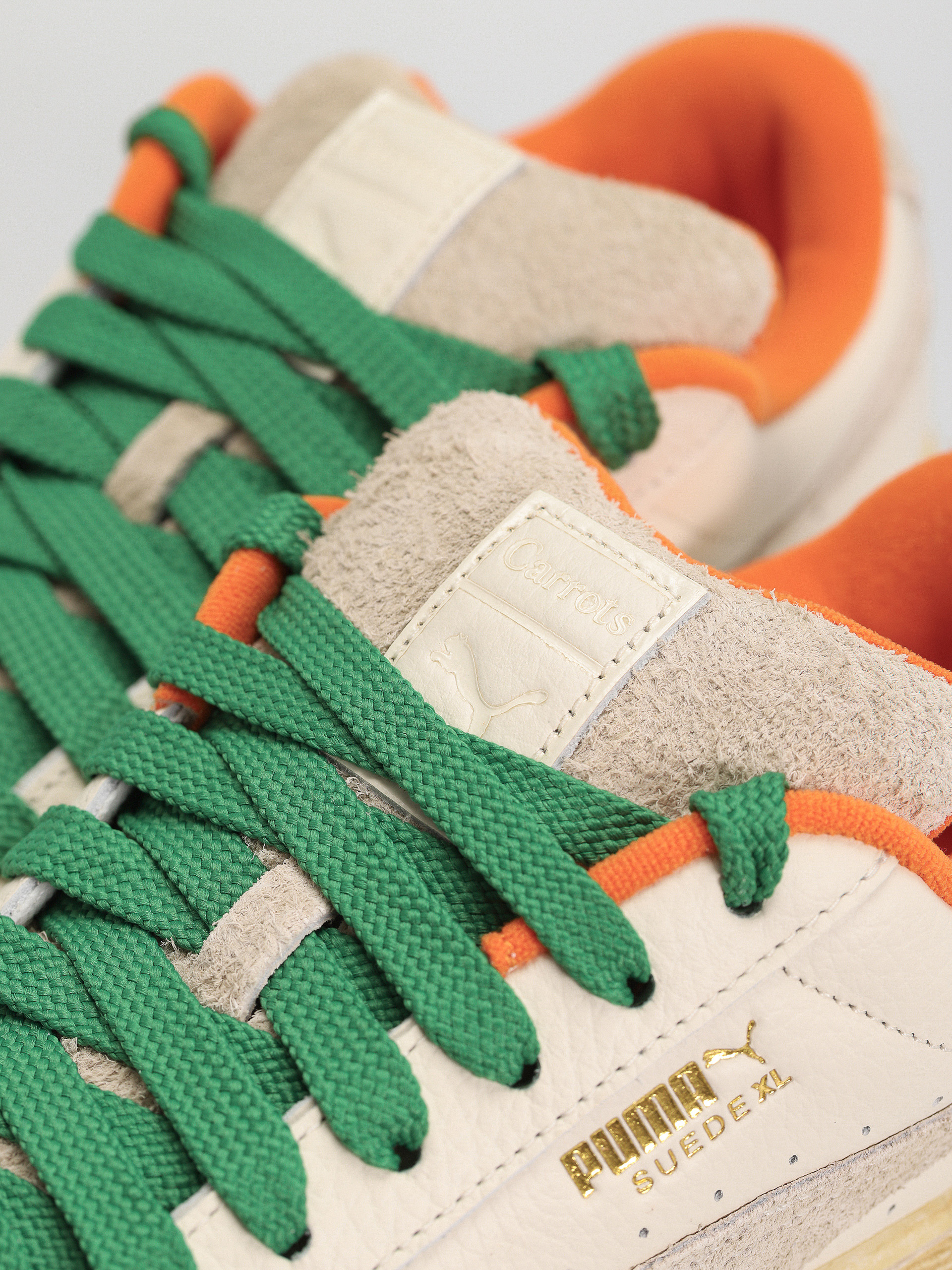 Pantofi Puma X Carrots Suede XL (warm white rickie orange)