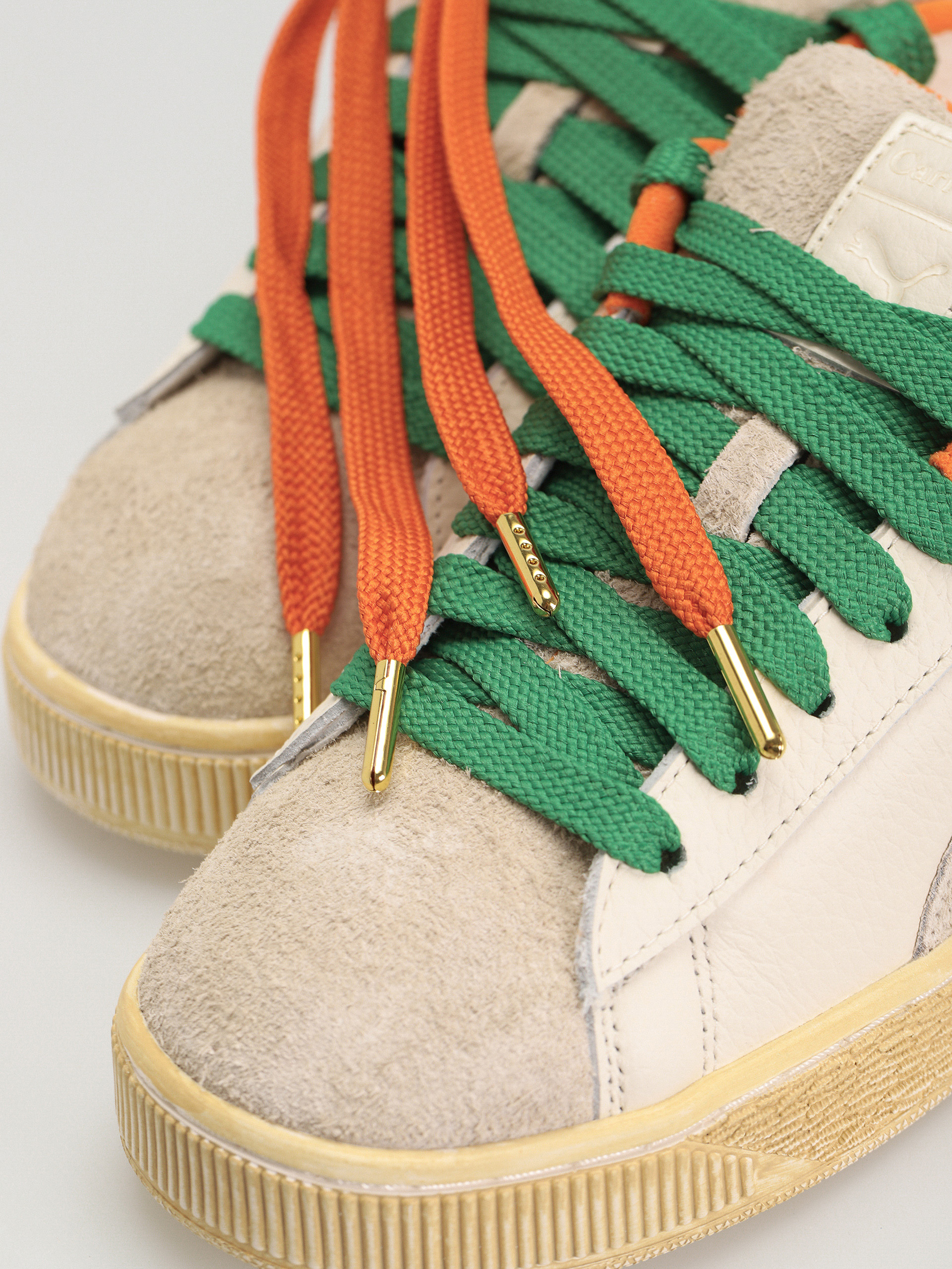 Pantofi Puma X Carrots Suede XL (warm white rickie orange)