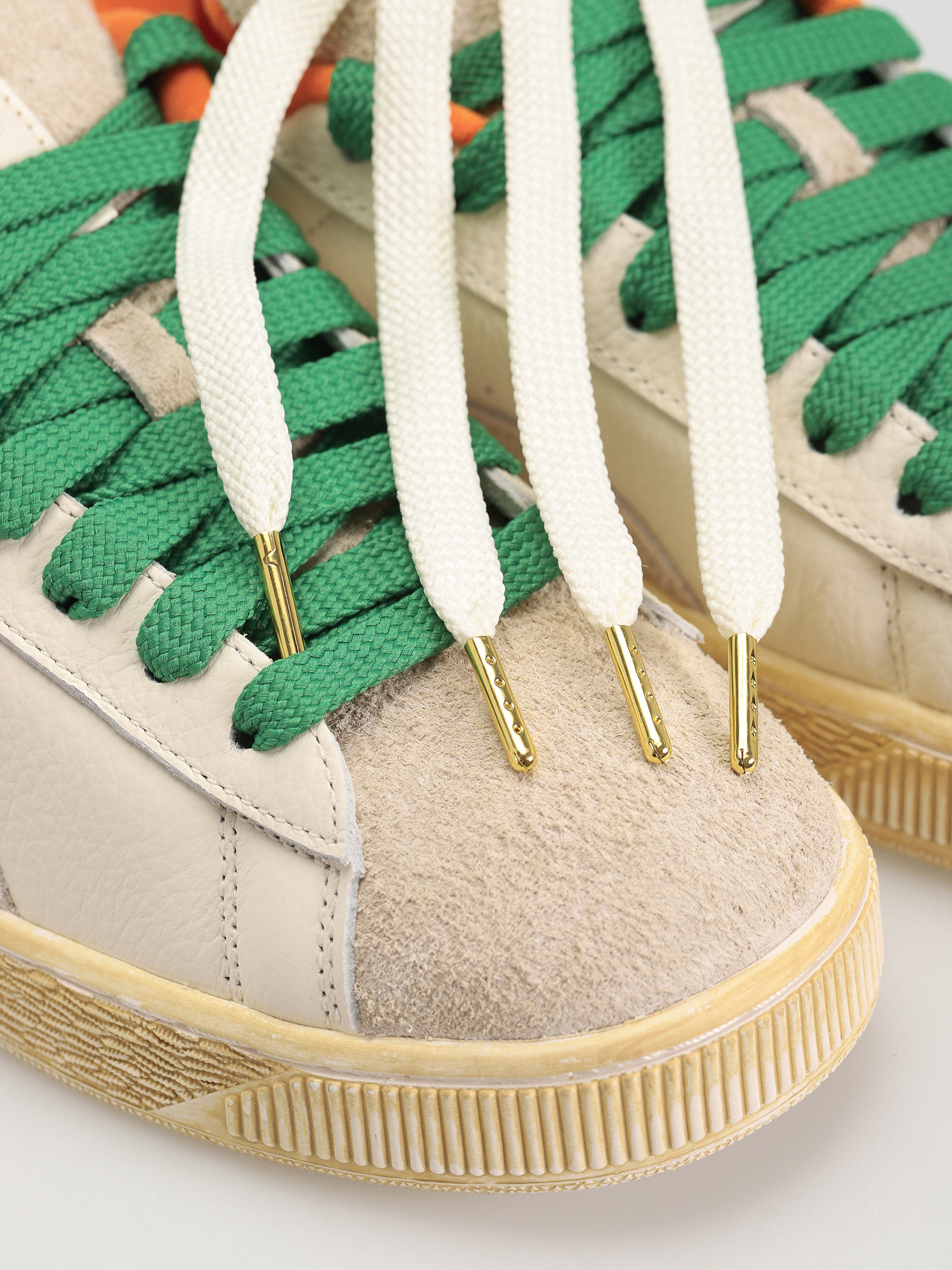 Pantofi Puma X Carrots Suede XL (warm white rickie orange)