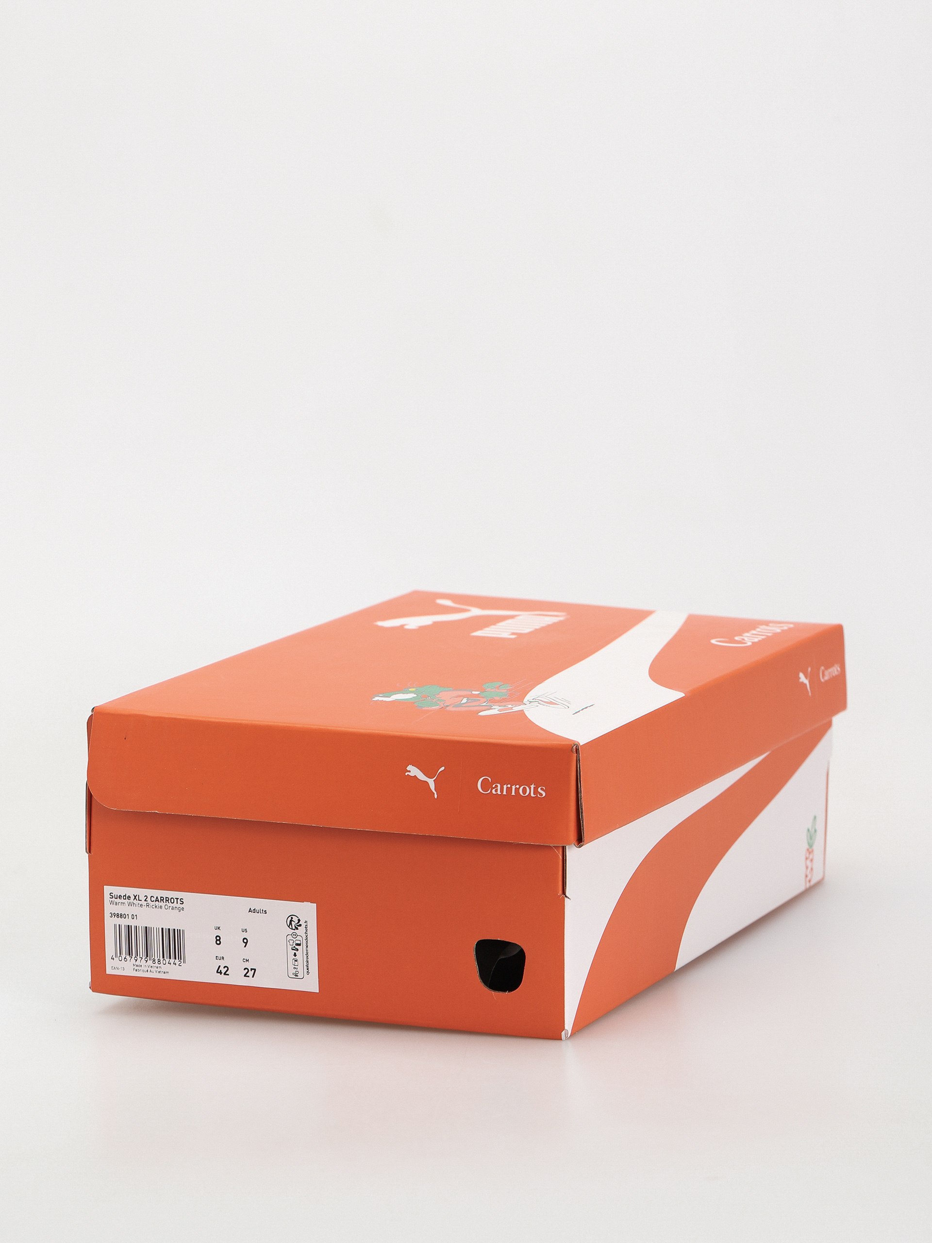Pantofi Puma X Carrots Suede XL (warm white rickie orange)