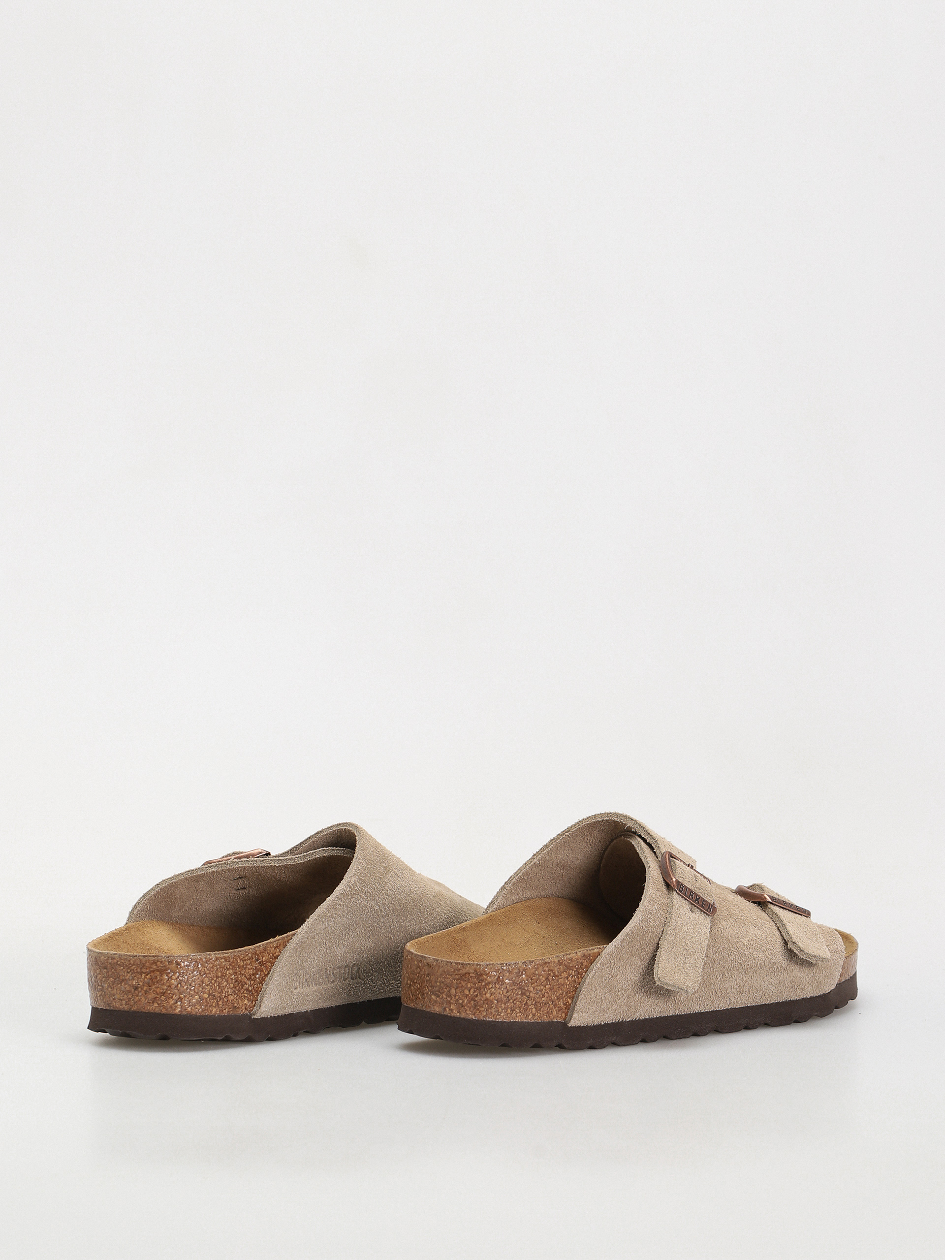 Șlapi Birkenstock Zürich Suede Leather Narrow Wmn (taupe)