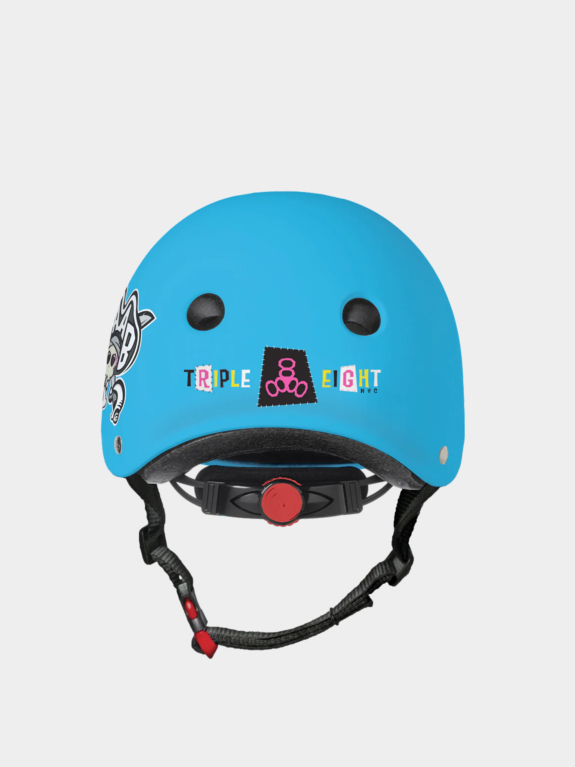 Cască Triple Eight Lil 8 Staab Edition Dual Certified Helmet With Eps Liner JR (neon blue)