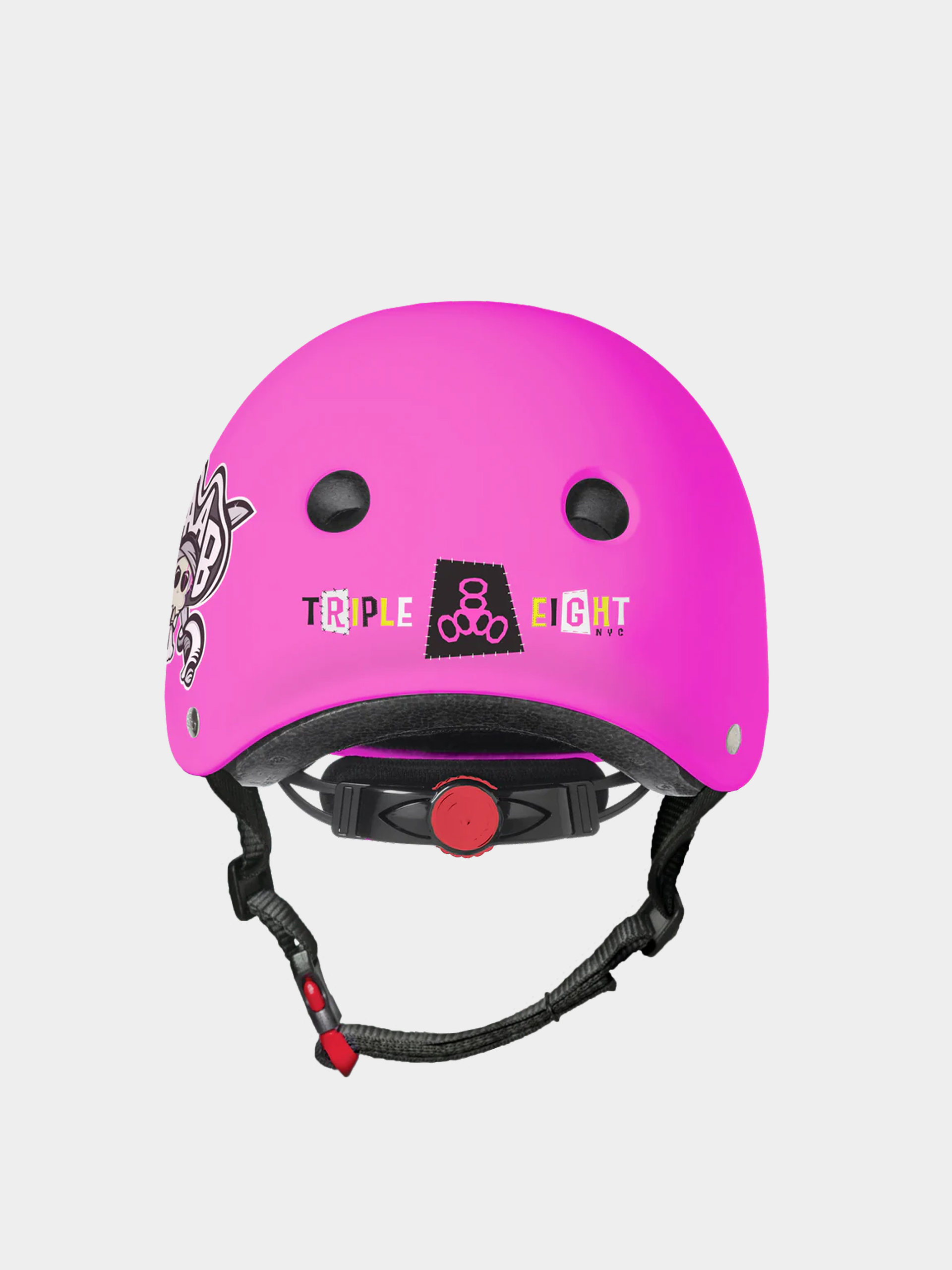 Cască Triple Eight Lil 8 Staab Edition Dual Certified Helmet With Eps Liner JR (neon pink)