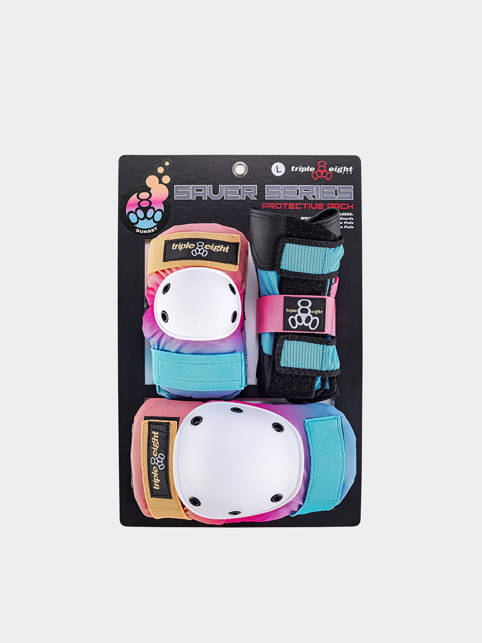 Apărători Triple Eight Saver Color Series 3 Pack (sunset)