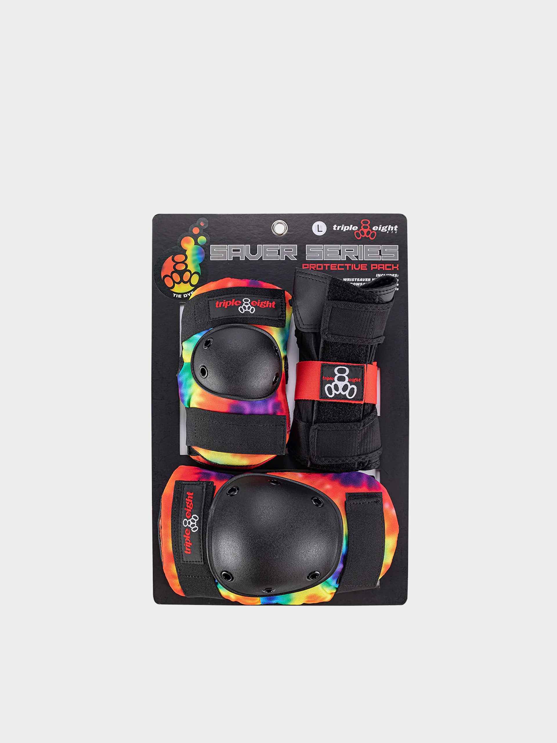 Apărători Triple Eight Saver Color Series 3 Pack (tie dye)