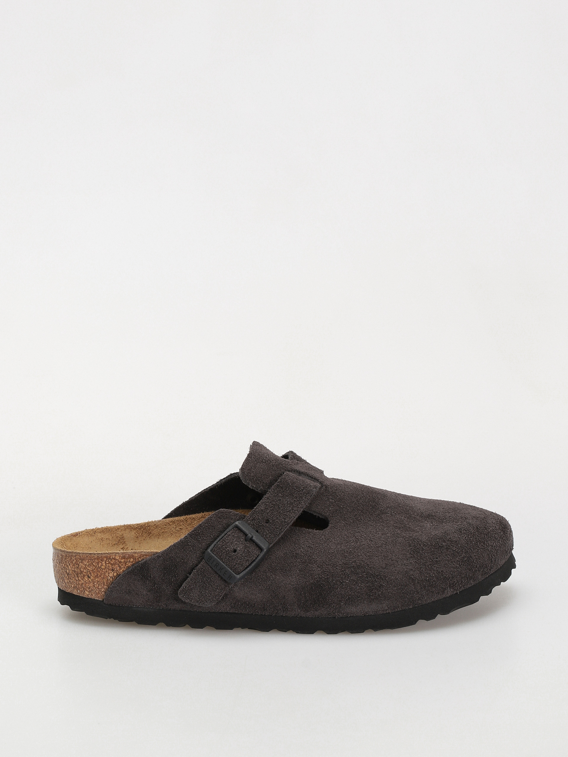 Șlapi Birkenstock Boston Suede Leather Narrow Wmn (velvet grey)