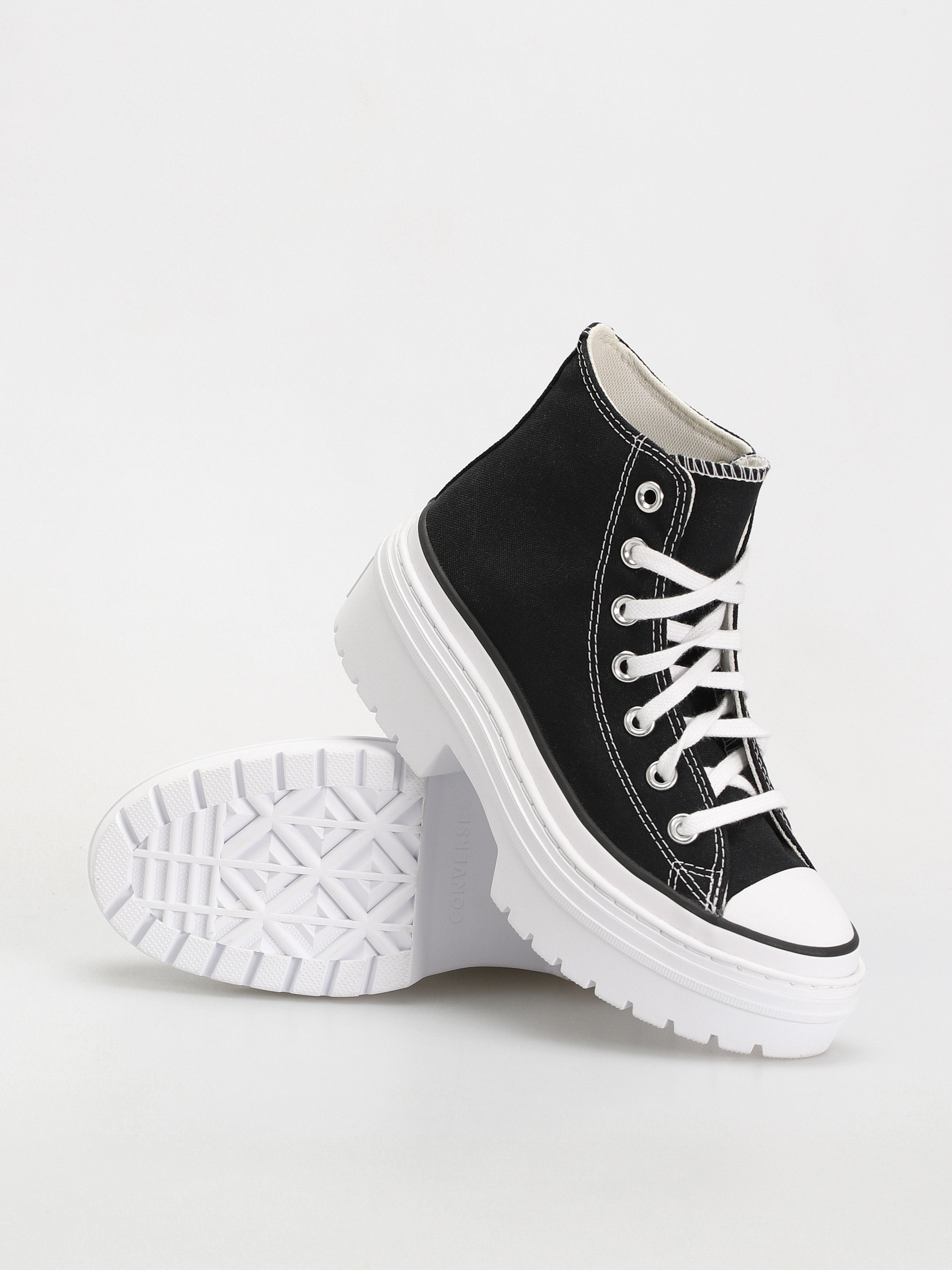 Pantofi Converse Chuck Taylor All Star Lugged Heel Wmn (black/white/egret)