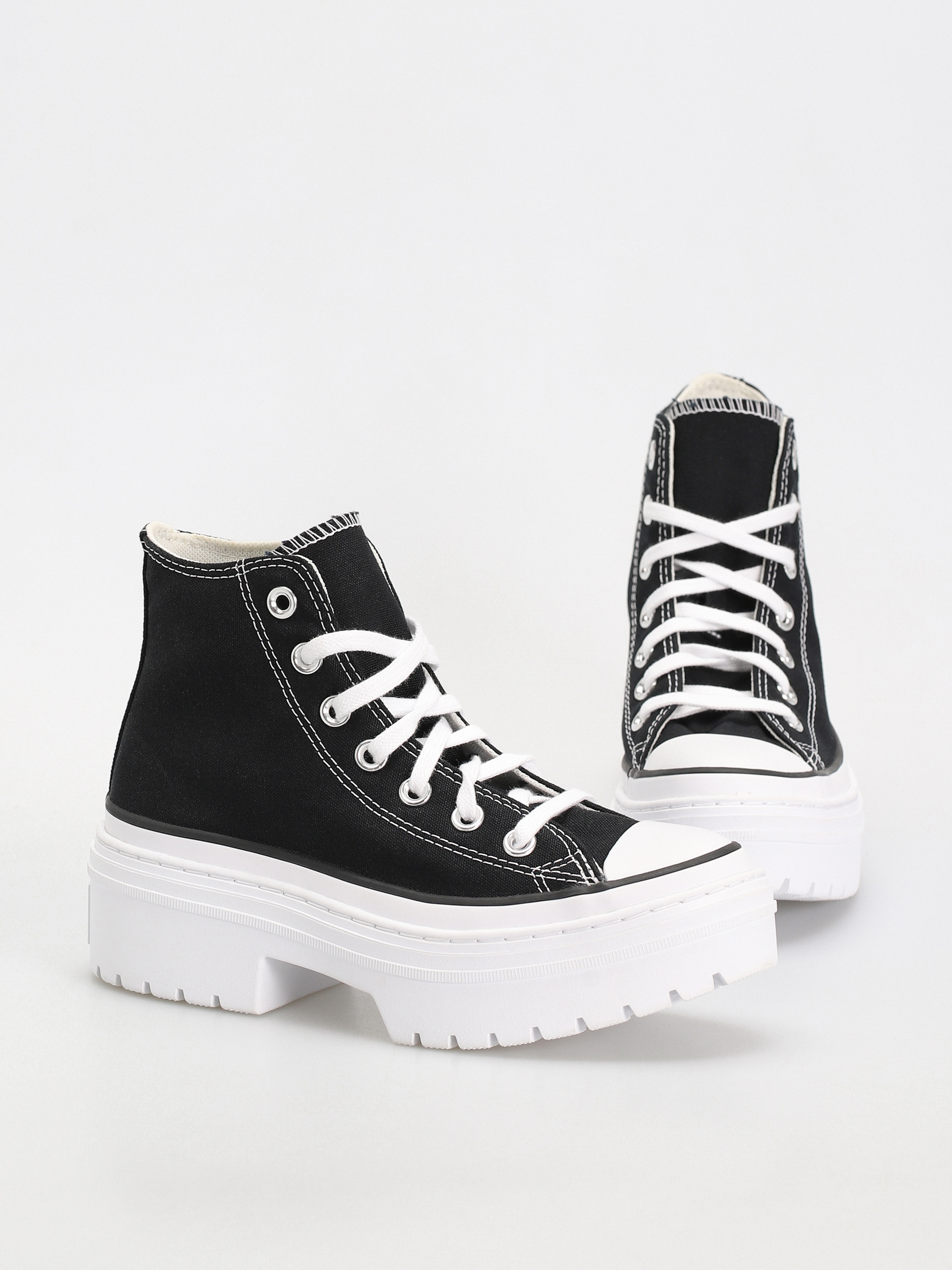 Pantofi Converse Chuck Taylor All Star Lugged Heel Wmn (black/white/egret)