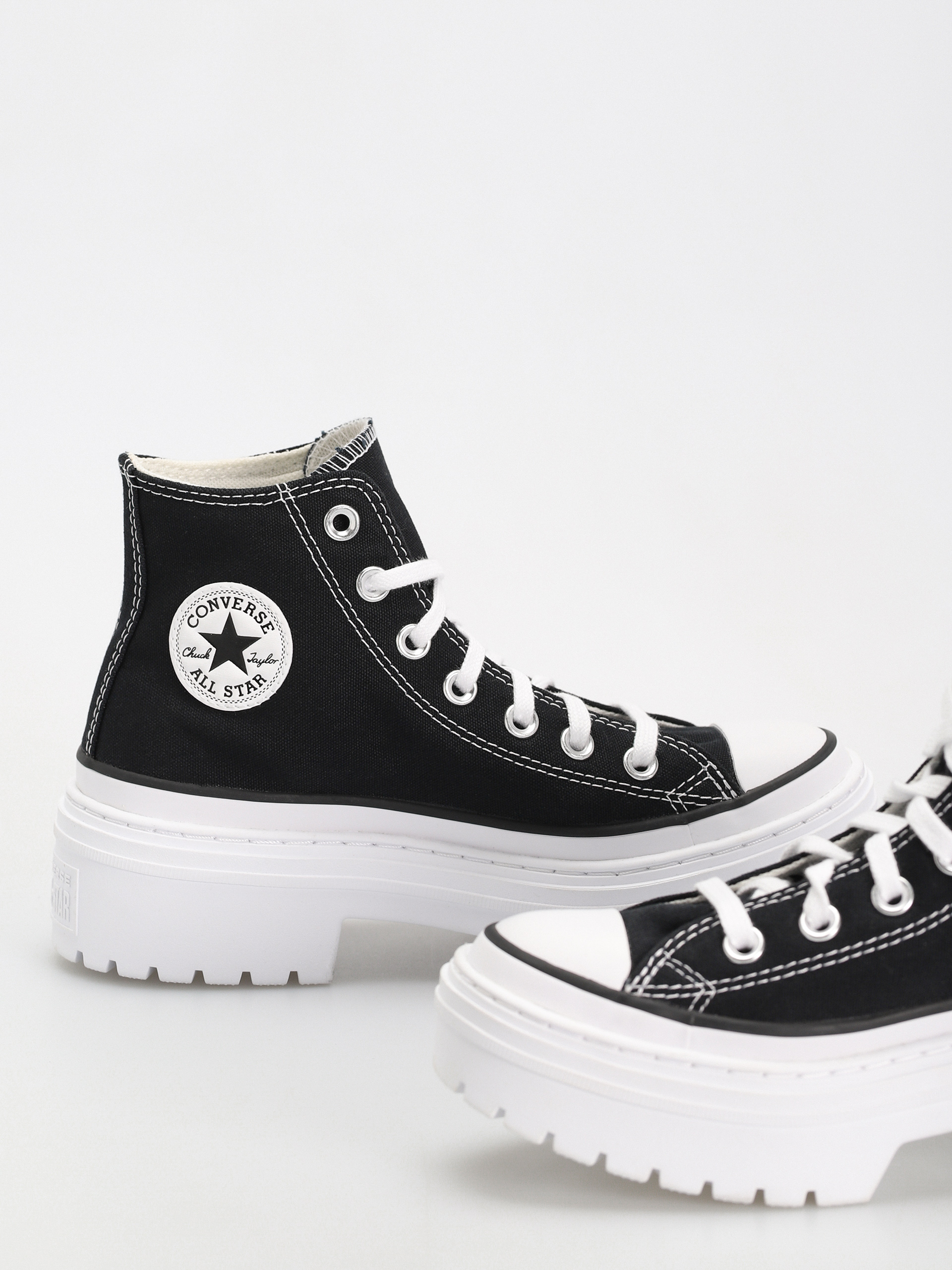 Pantofi Converse Chuck Taylor All Star Lugged Heel Wmn (black/white/egret)