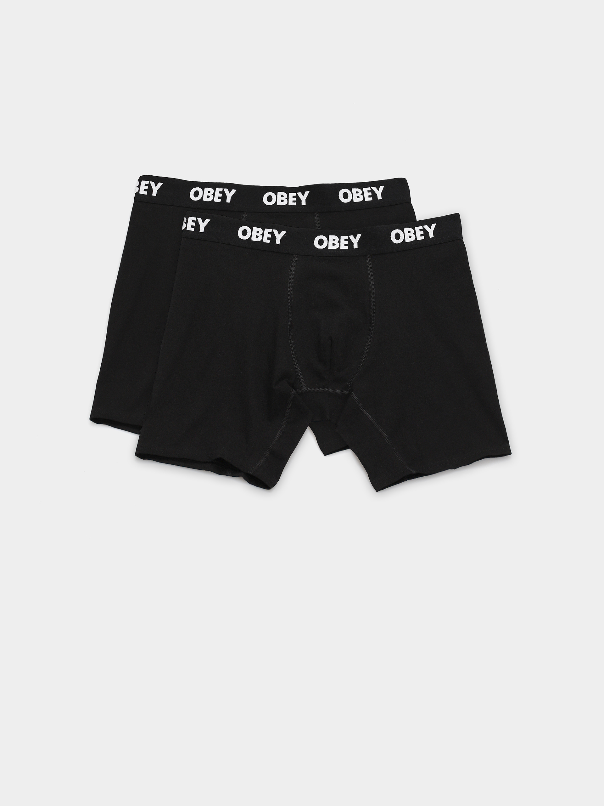 Lenjerie de corp OBEY Established Work 2 Pack (black)