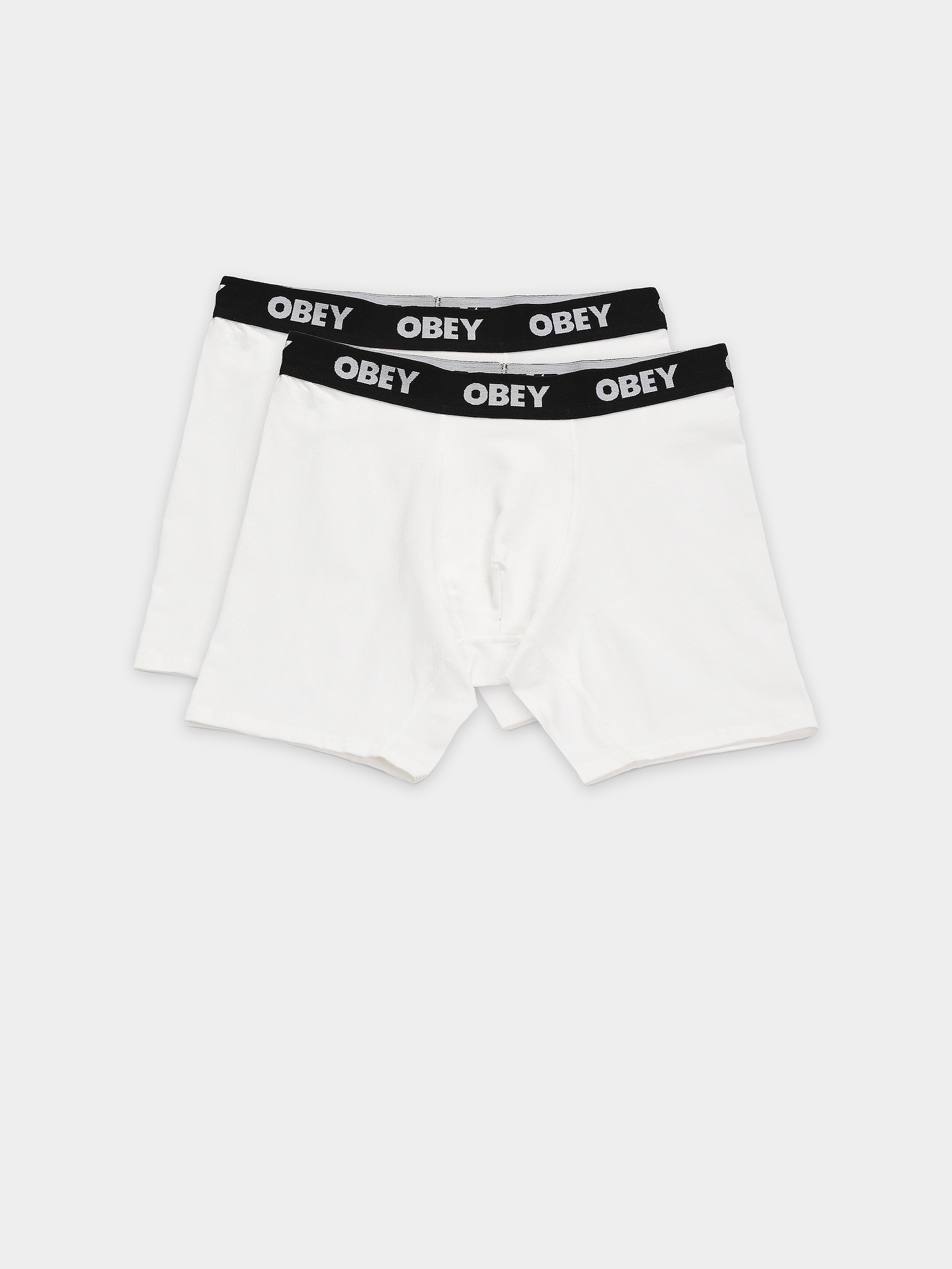 Lenjerie de corp OBEY Established Work 2 Pack (white)