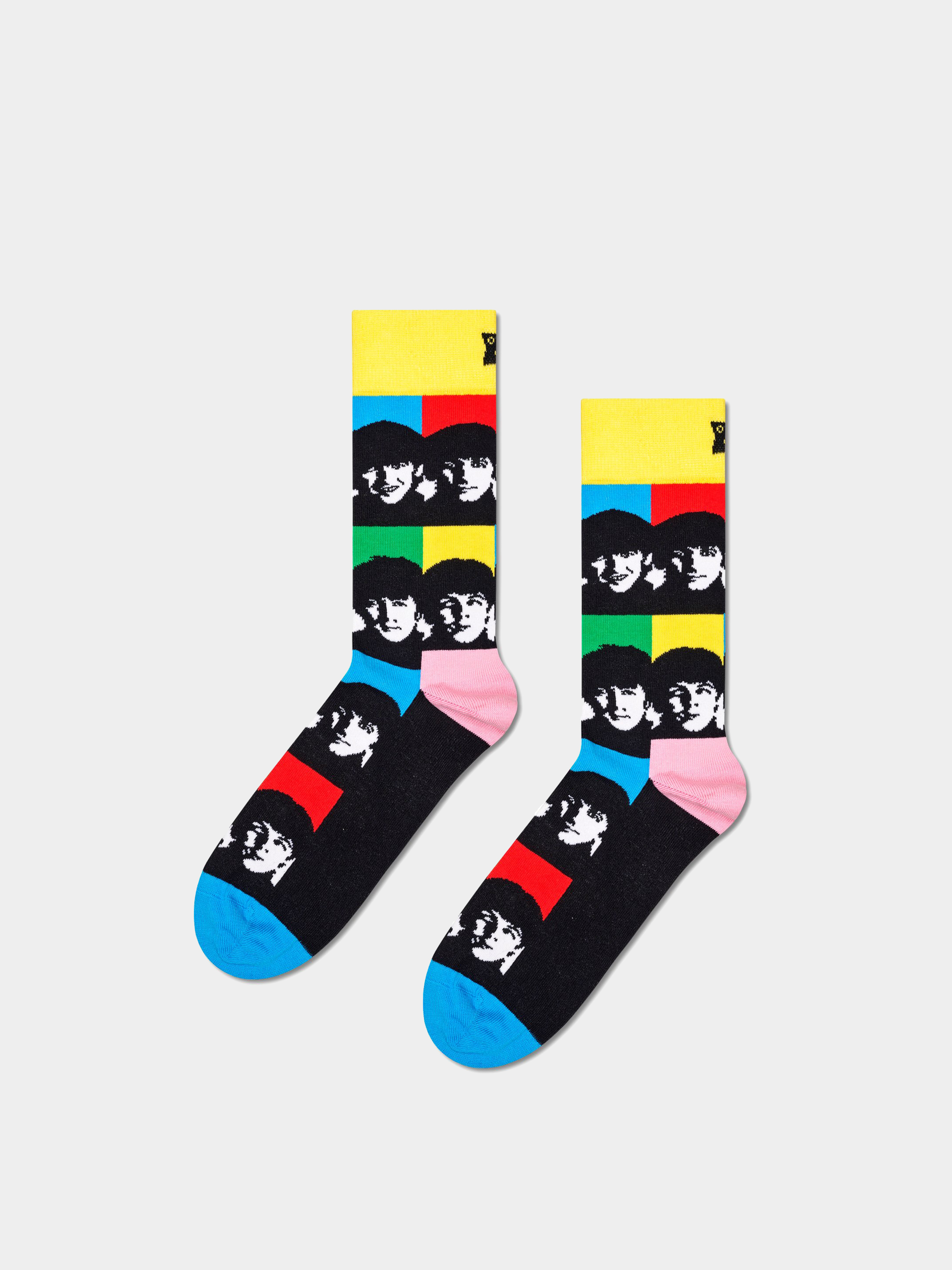 Șosete Happy Socks Beatles All Together Now (black)