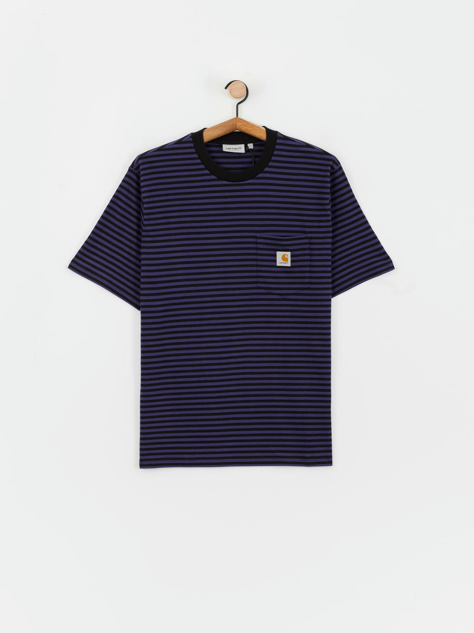 Tricou Carhartt WIP Verner Pocket (verner stripe/black/aura)