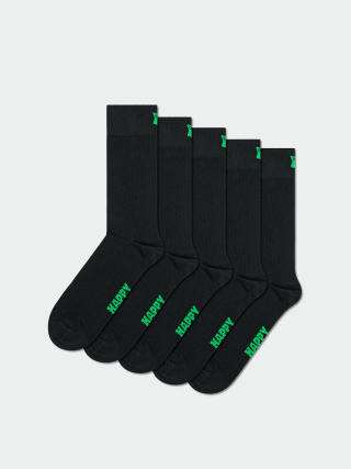 Șosete Happy Socks 5-Pack Solids (black)