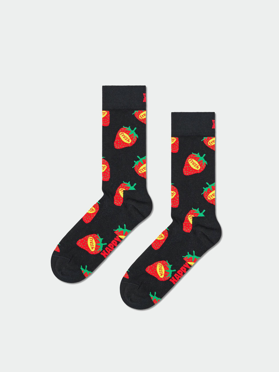 Șosete Happy Socks Strawberry Fresh (black)