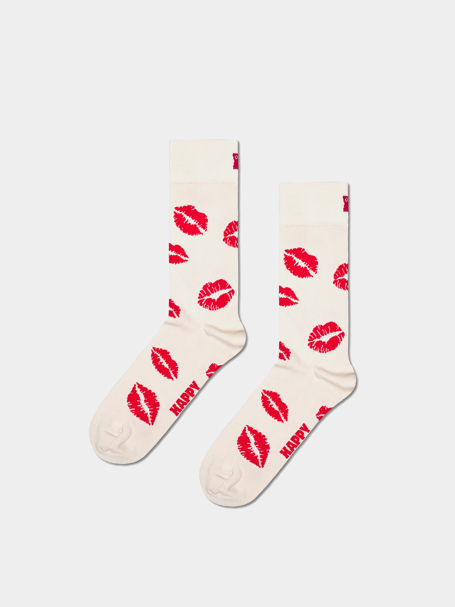 Șosete Happy Socks Kisses (white)