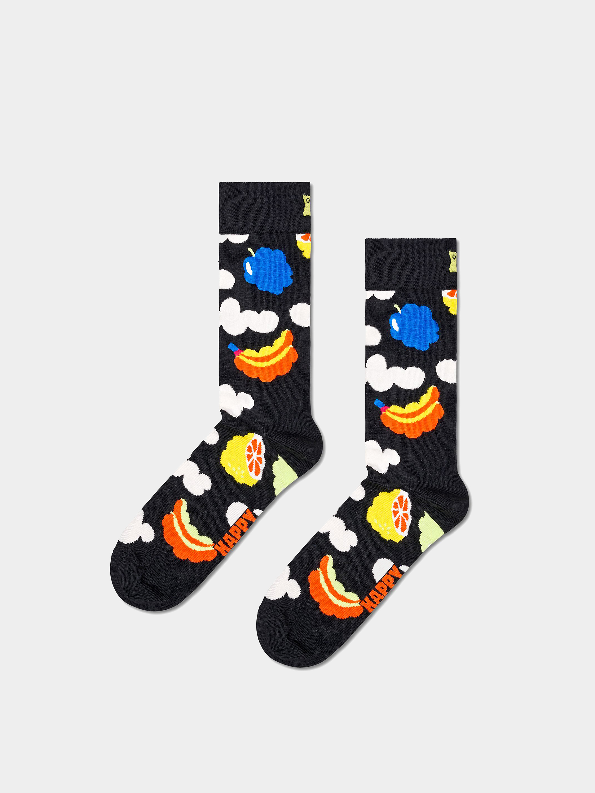 Șosete Happy Socks Cloudy Fruit (black)