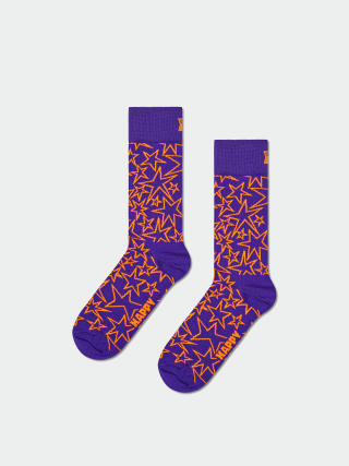 Șosete Happy Socks Mega Star (purple)