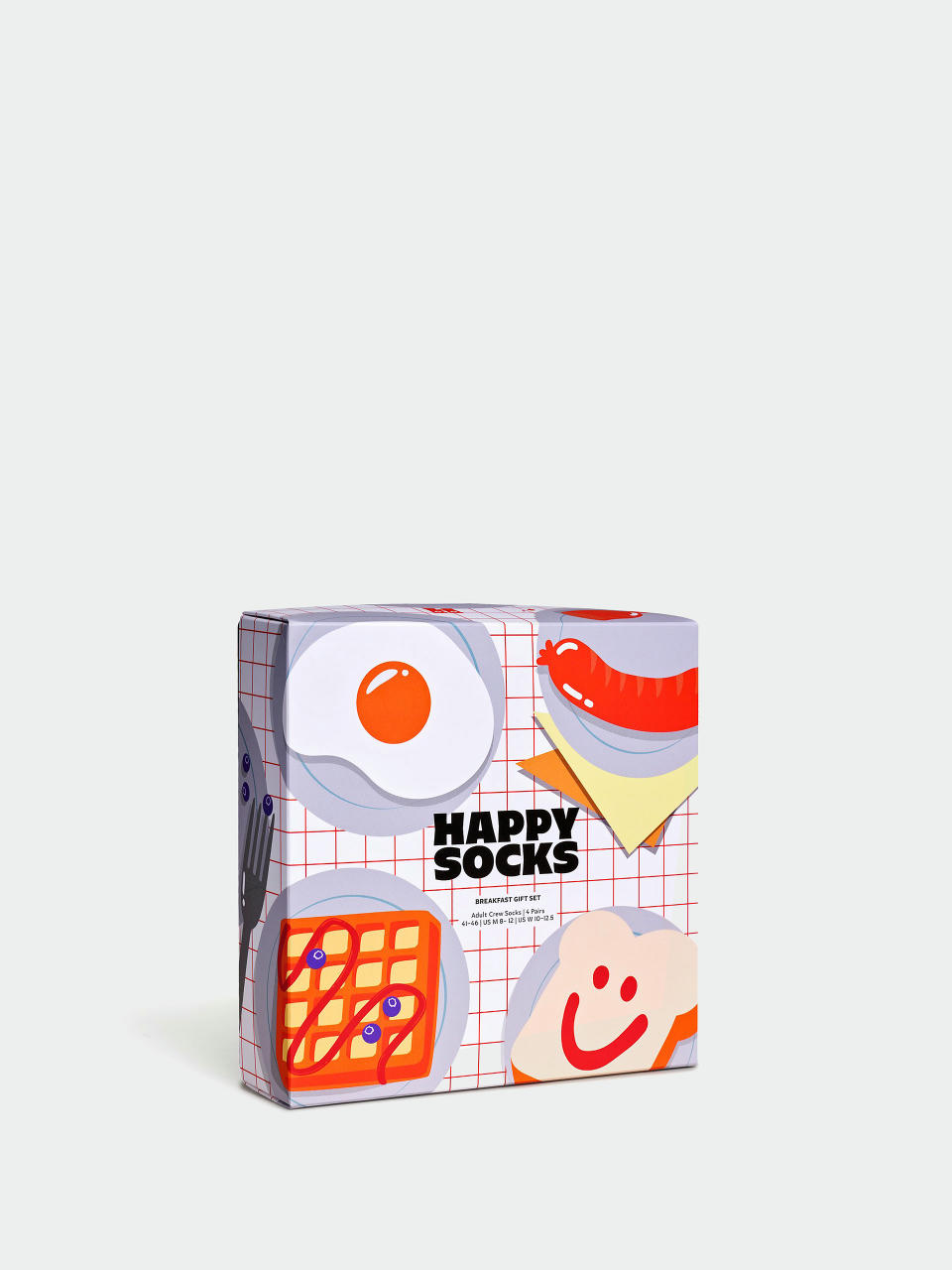 Șosete Happy Socks 4-Pack Breakfast (blue)