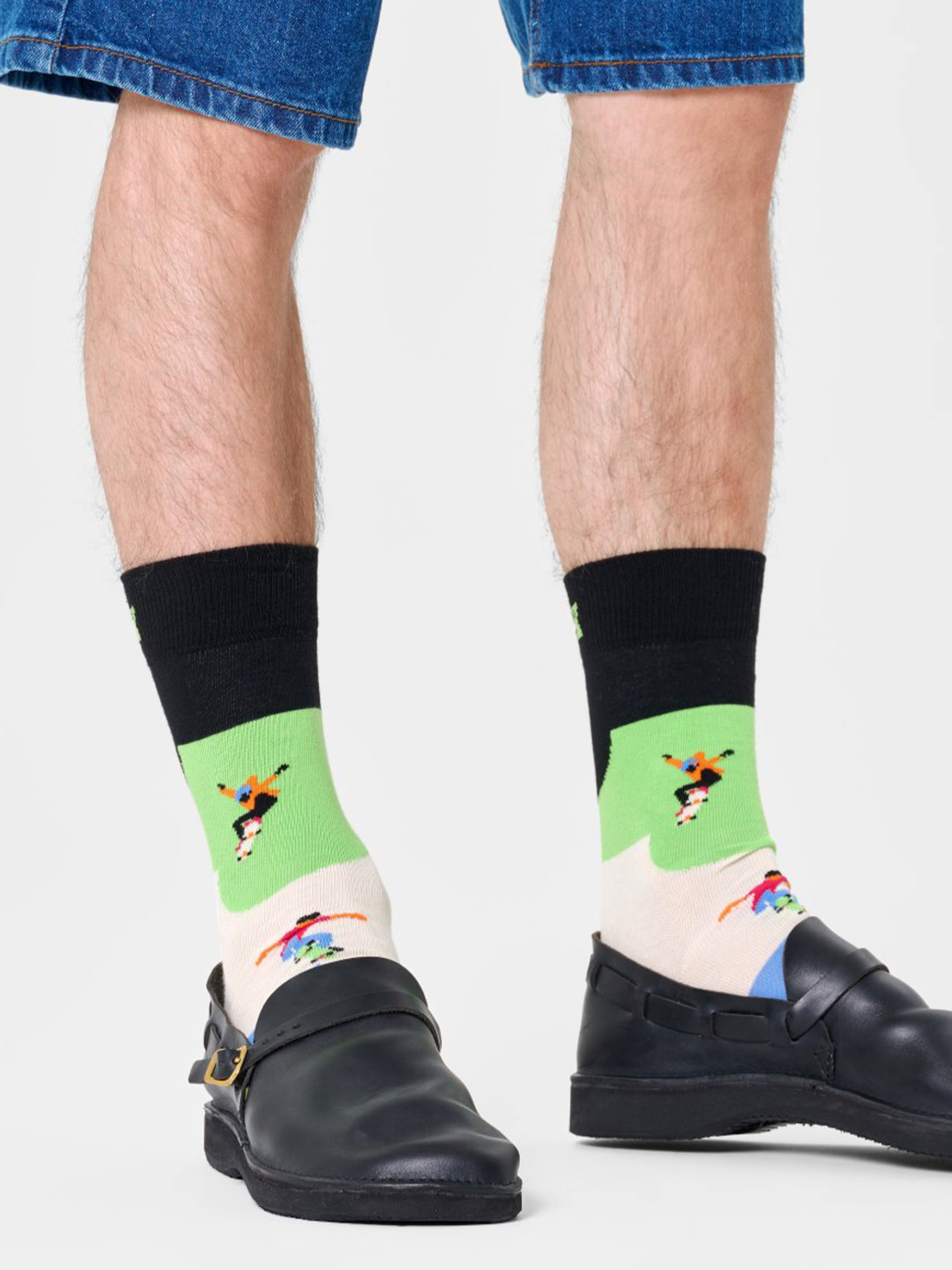 Șosete Happy Socks Skateboard (black)