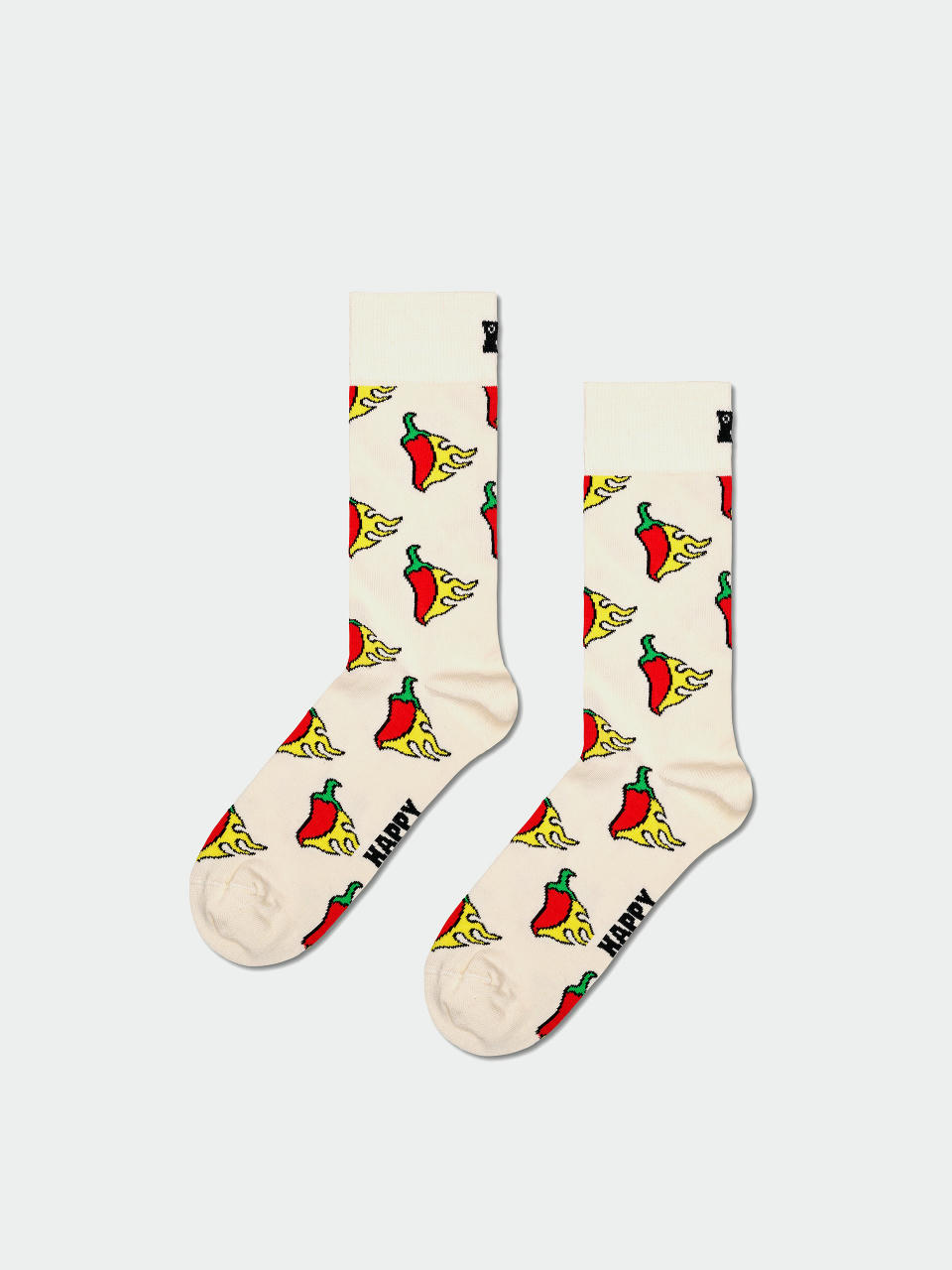 Șosete Happy Socks Hot Chili (white)