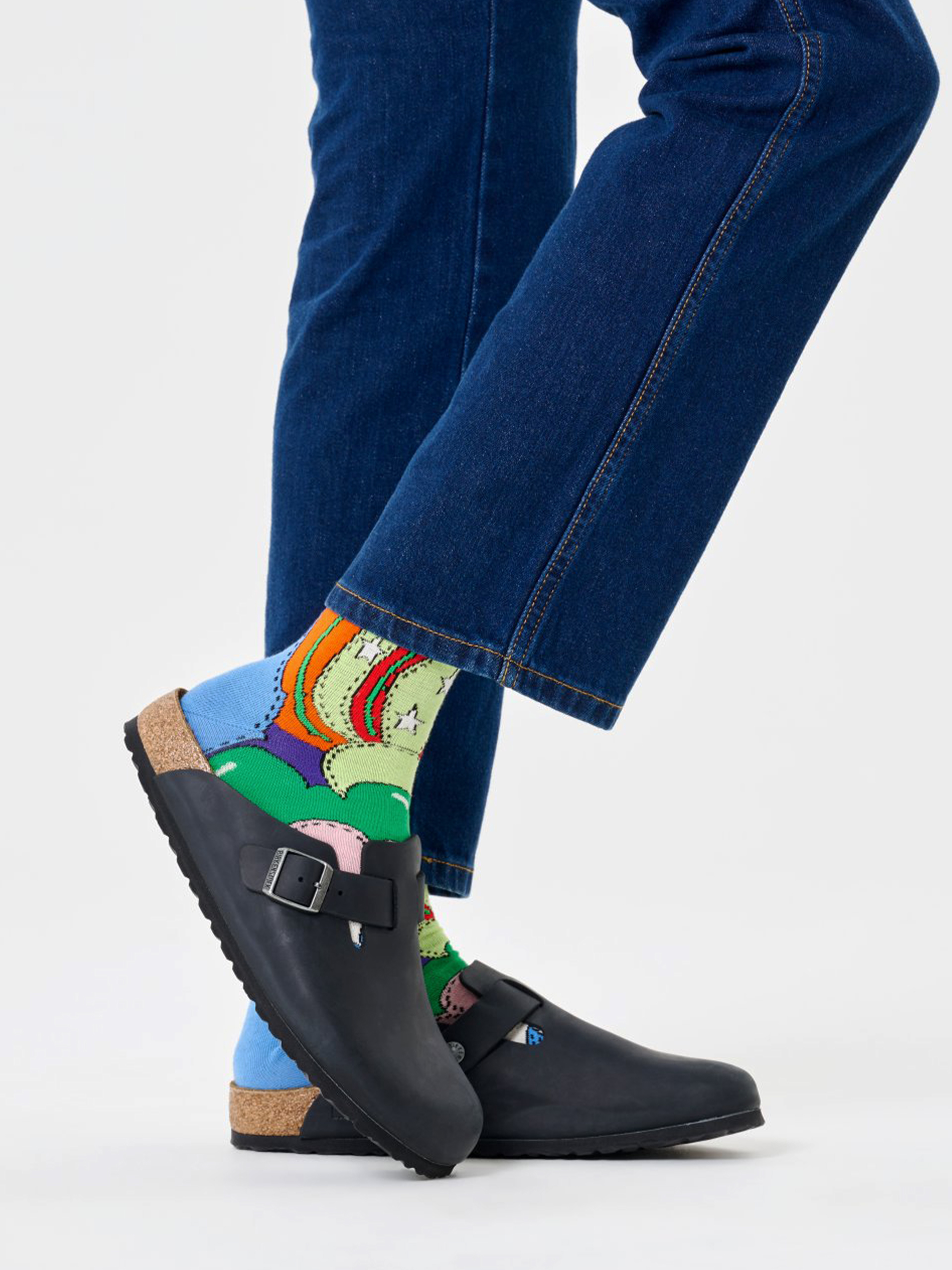 Șosete Happy Socks Wrangler Desert Rose (blue)