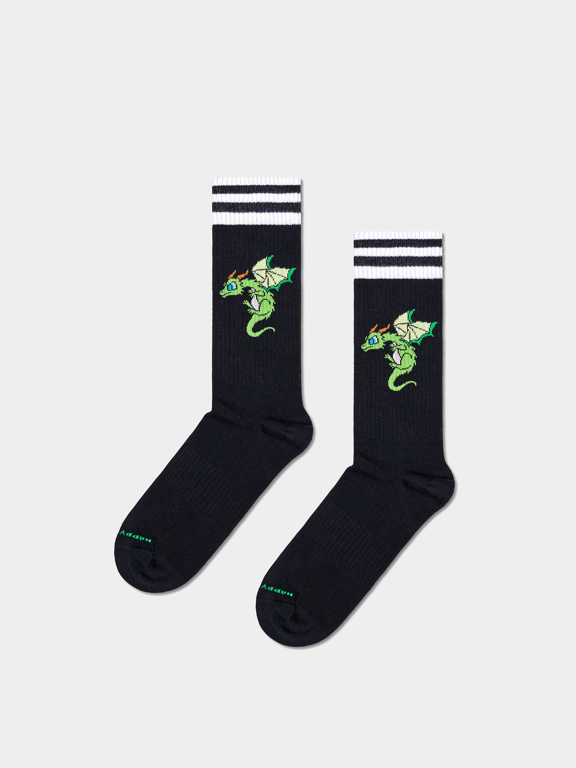 Șosete Happy Socks Dragon Sneaker (black)