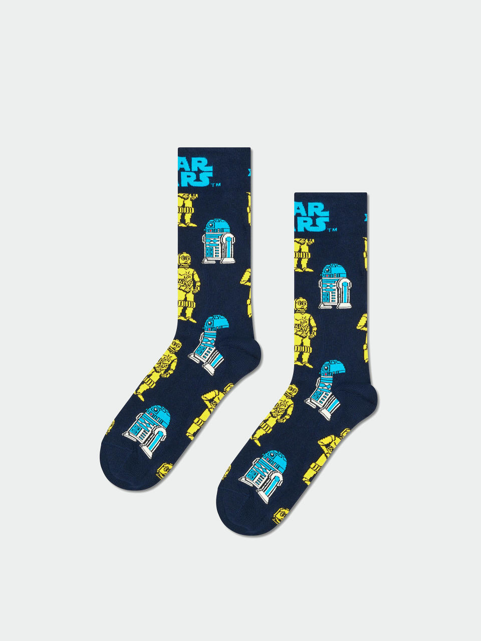 Șosete Happy Socks Star Wars R2D2 & C3PO (navy)